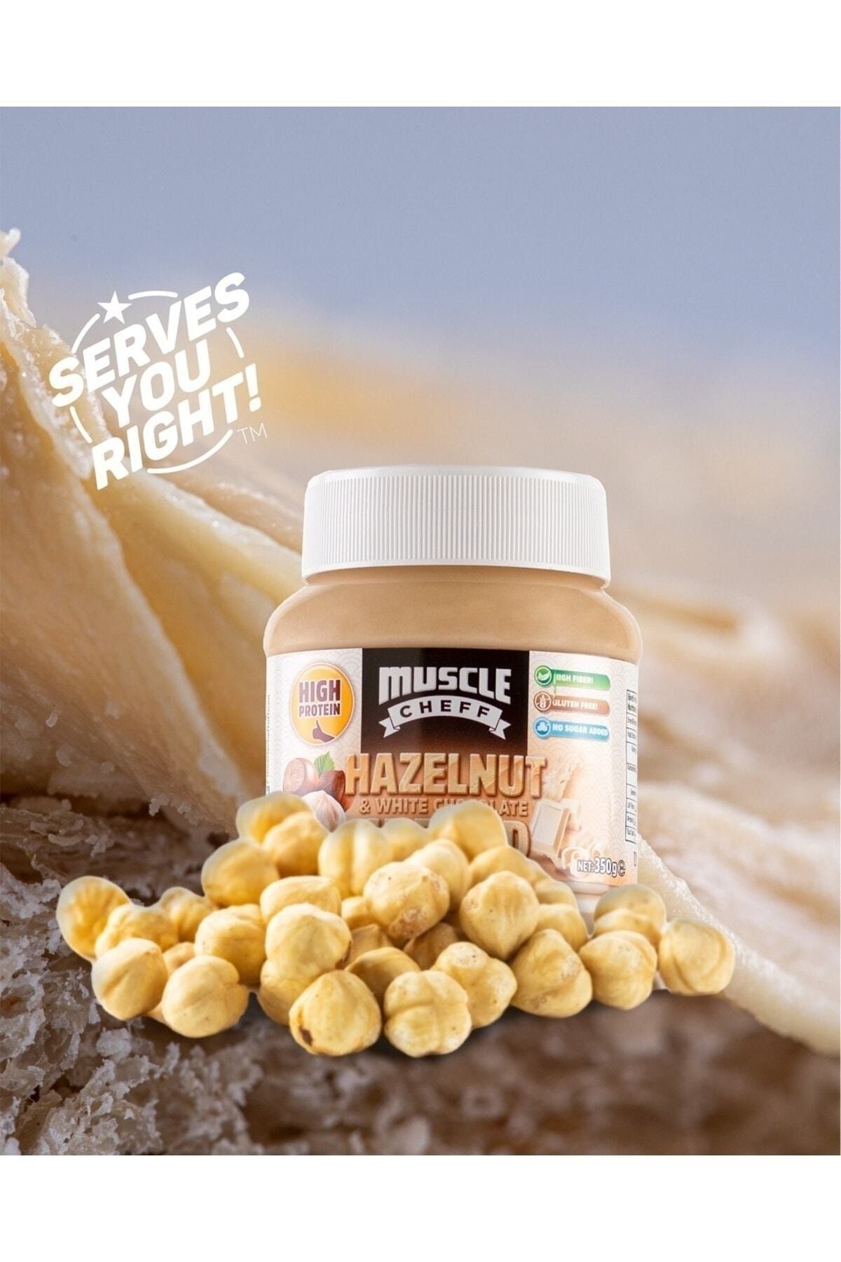 White Chocolate & Hazelnut Cream 350 gr – Spread White Chocolate & Hazelnut Cream 350 gr – Spread