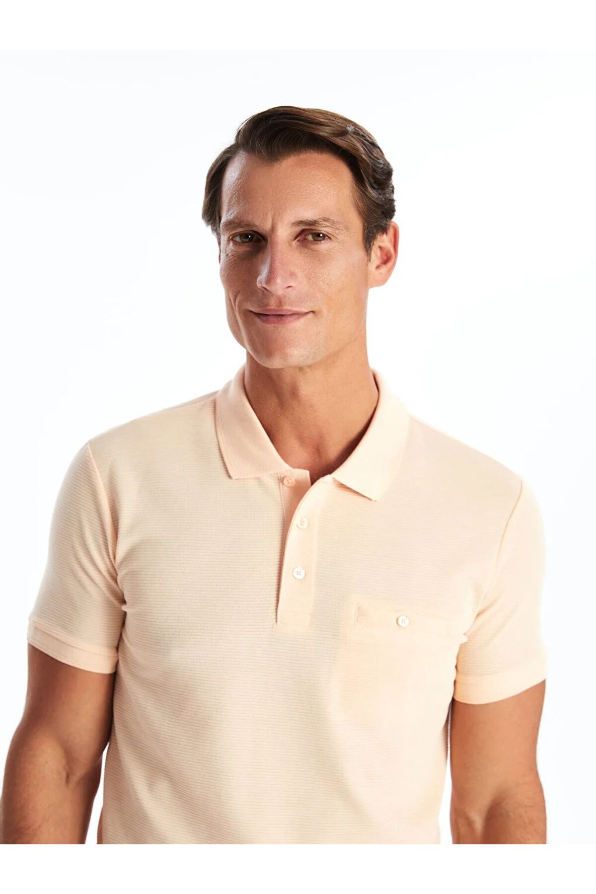 تیشرت مردانه صورتی ال سی وایکیکی | S41105Z8 اورجینال - تصویر 3