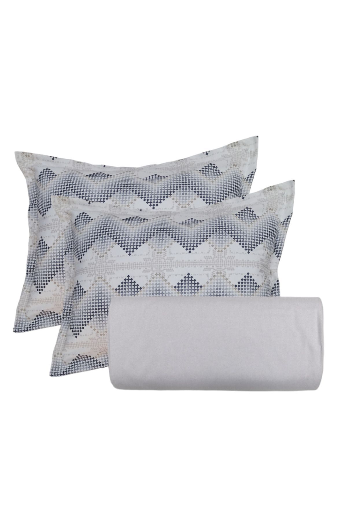 GÜLLÜCE HOME-Double Elastic Sheet & Throw Pillow Model Pillowcase 1