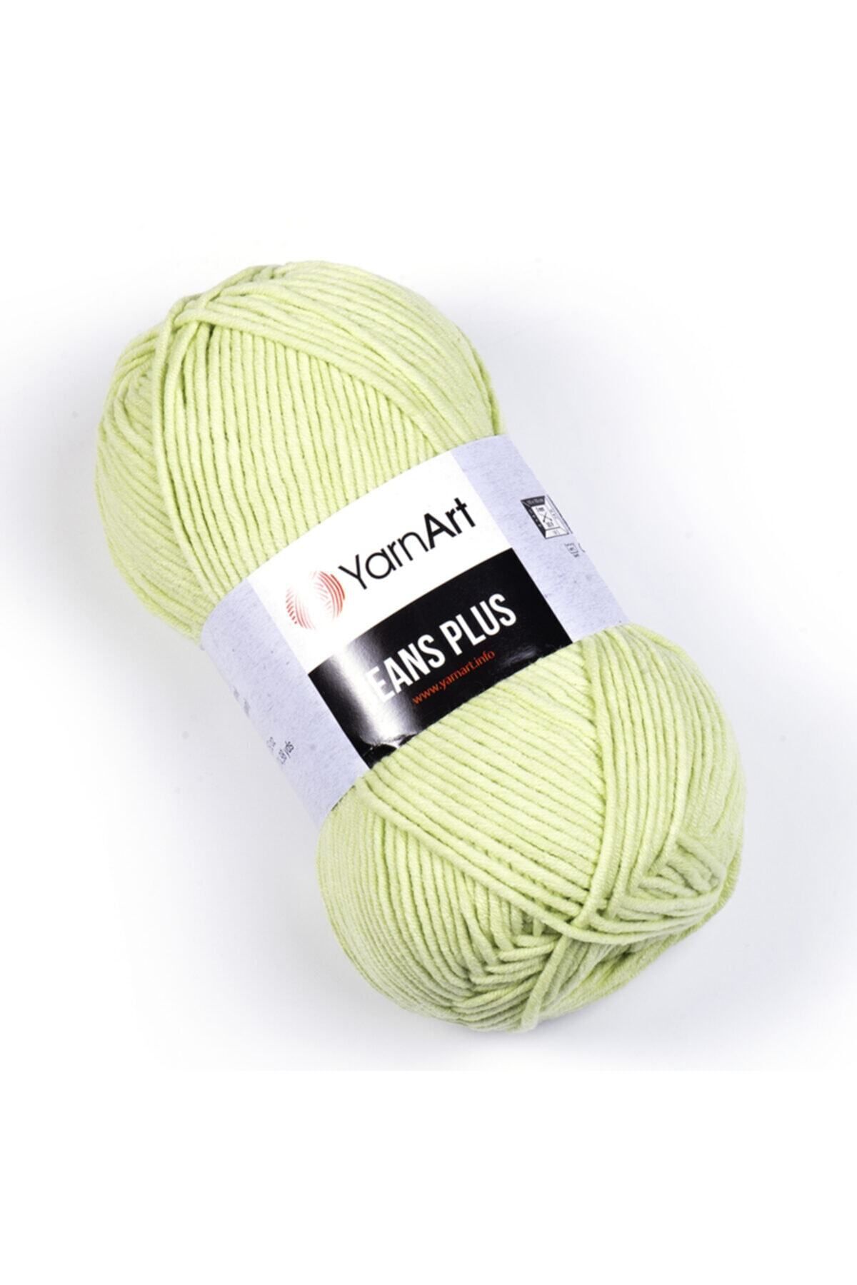 Yarnart Jeans Plus - Ață De Tricotat Manual Verde Deschis-11 - One Size