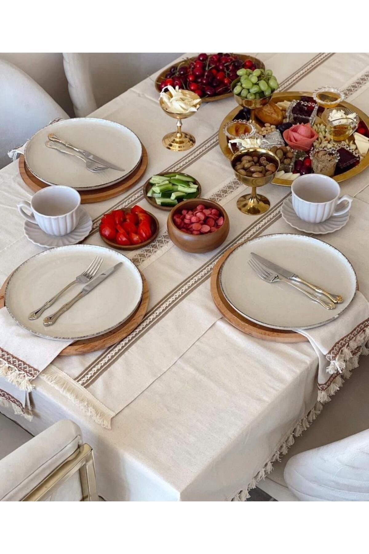 NDC HOME-12pcs Placemat Runner Set 4