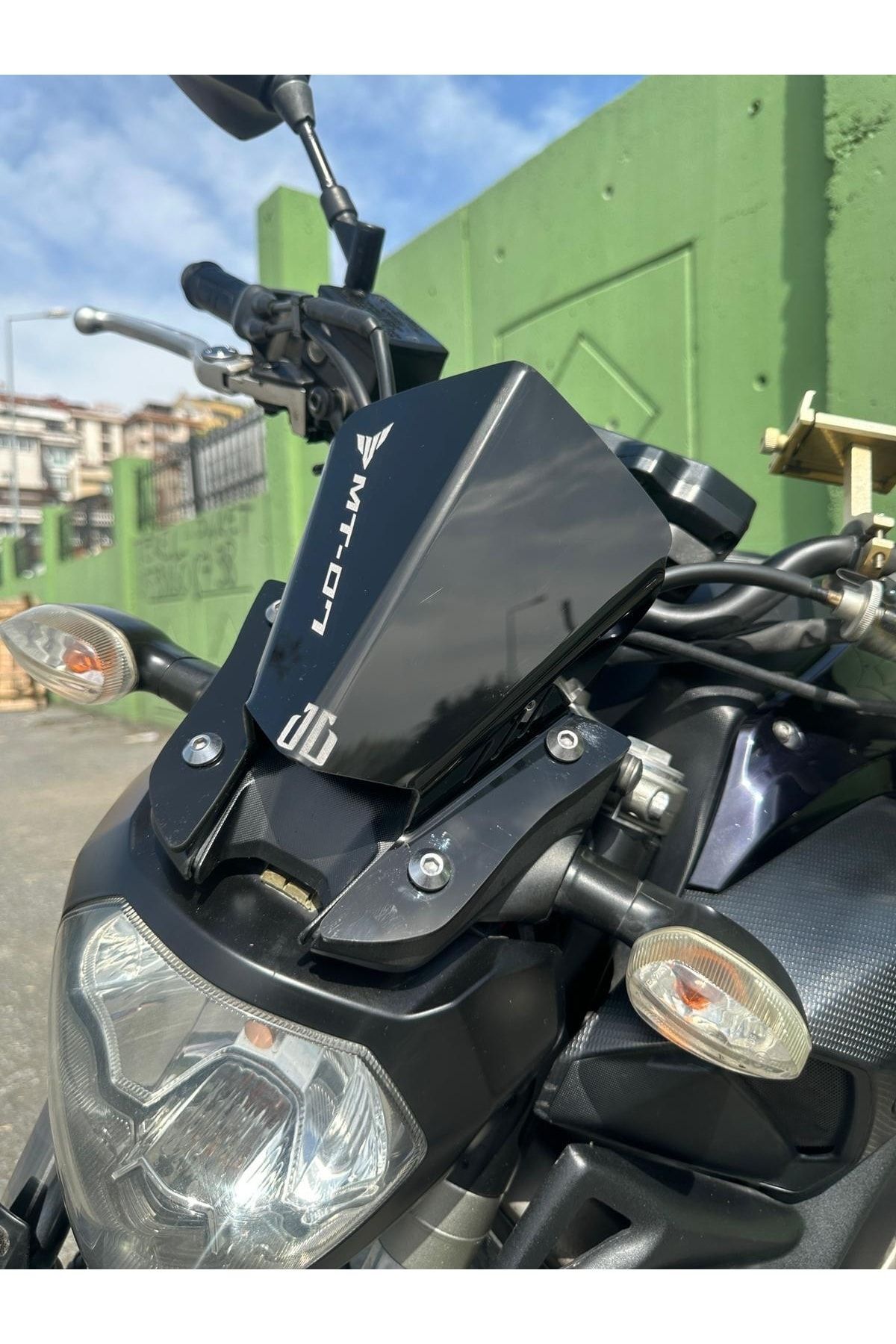 dubi store Mt07 Ön Cam Yamaha Uyumlu Mt 07 2014-2017 Mt07 Aksesuar