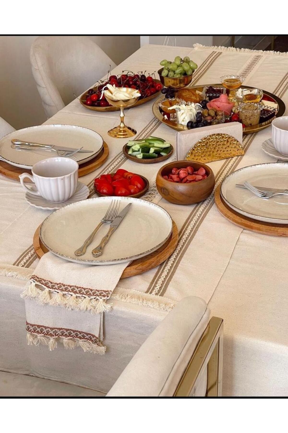 NDC HOME-12pcs Placemat Runner Set 7