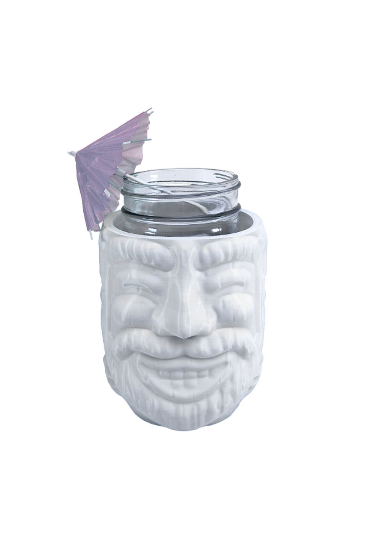2 TECH-Tiki Mason Jar - Turquoise 2