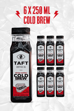 TAFT Coffee Co. TAFT Yüksek Kafeinli Cold Brew 6'lı