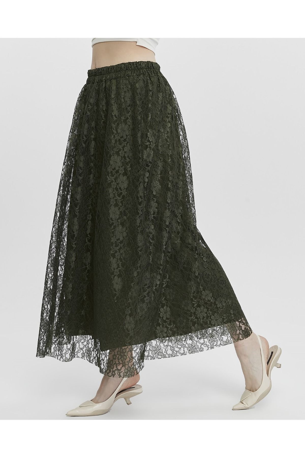 Long khaki skirts jackets outlet