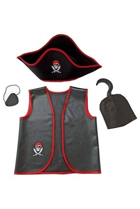 Gala Kostüm Korsan Set