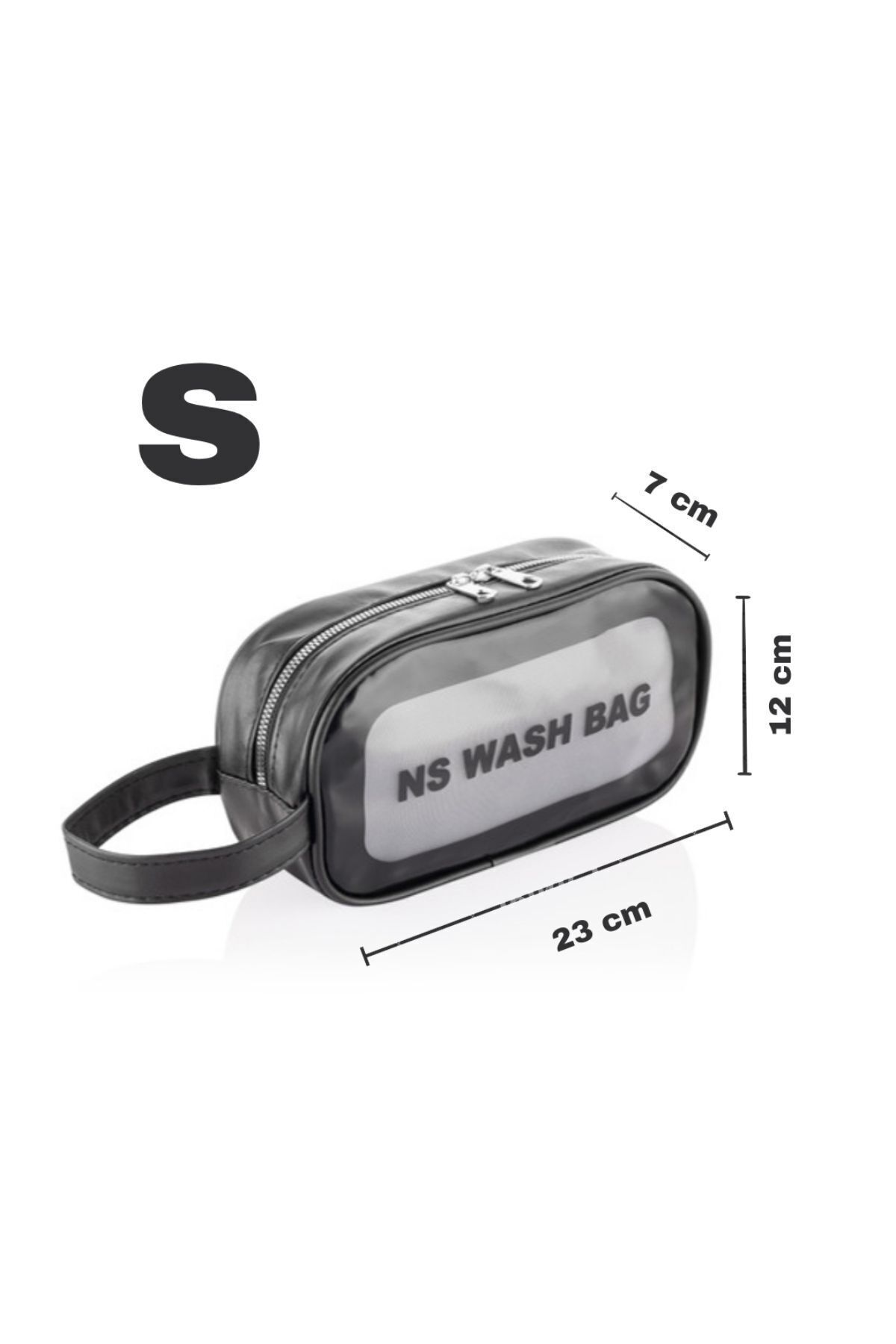 کیف شفاف آرایشی و بهداشتی - کیف های قابل حمل حمام مسافرتی (اندازه کوچک) NS reliable