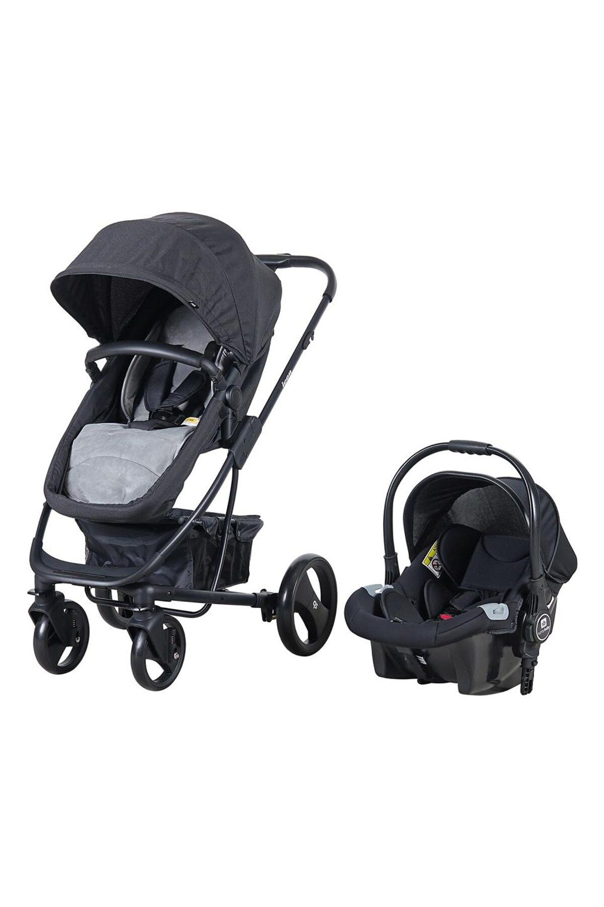 Детская коляска Sunny Baby 9023 Icon Travel System - черный IB42577