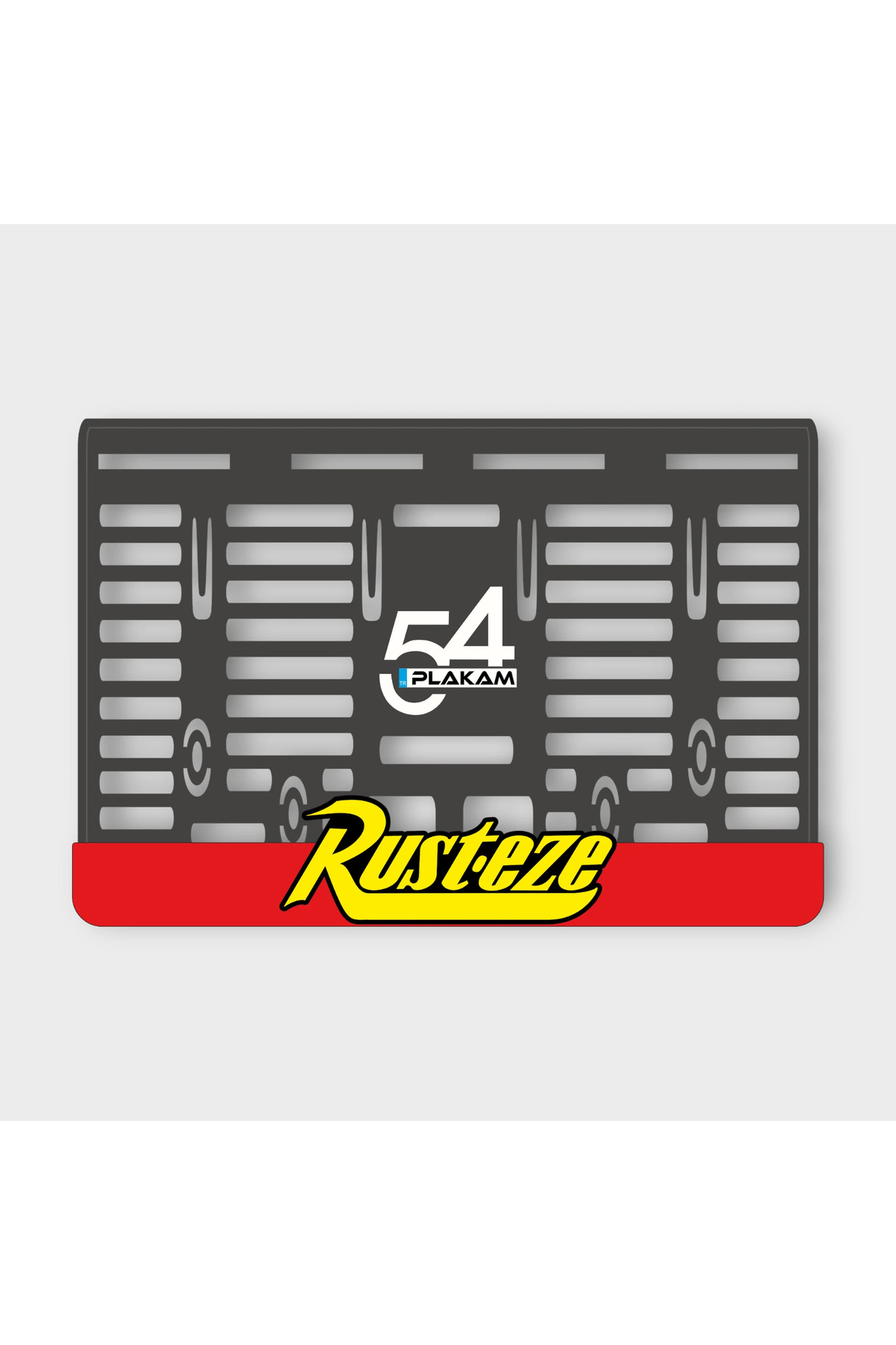 Plakam54 RUST.EZE 3D KABARTMALI PLEKSİ MOTOR PLAKALIĞI Fiyatı ...