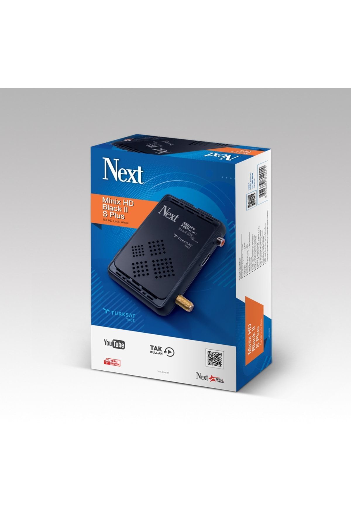 Next Minix Hd Black Iı S Plus