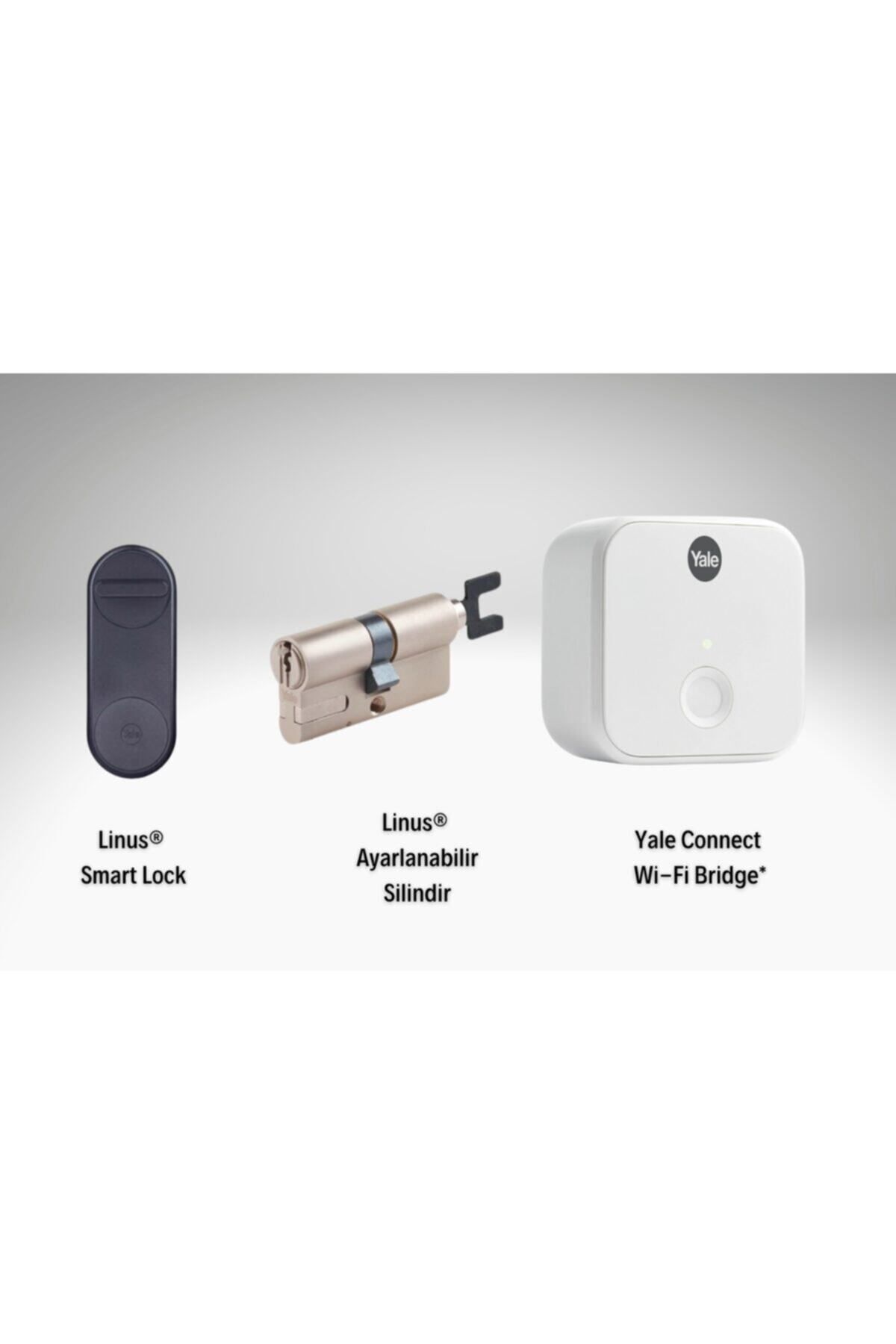 Yale-Linus Smart Lock - Wifi Module and Switch Core Set 1
