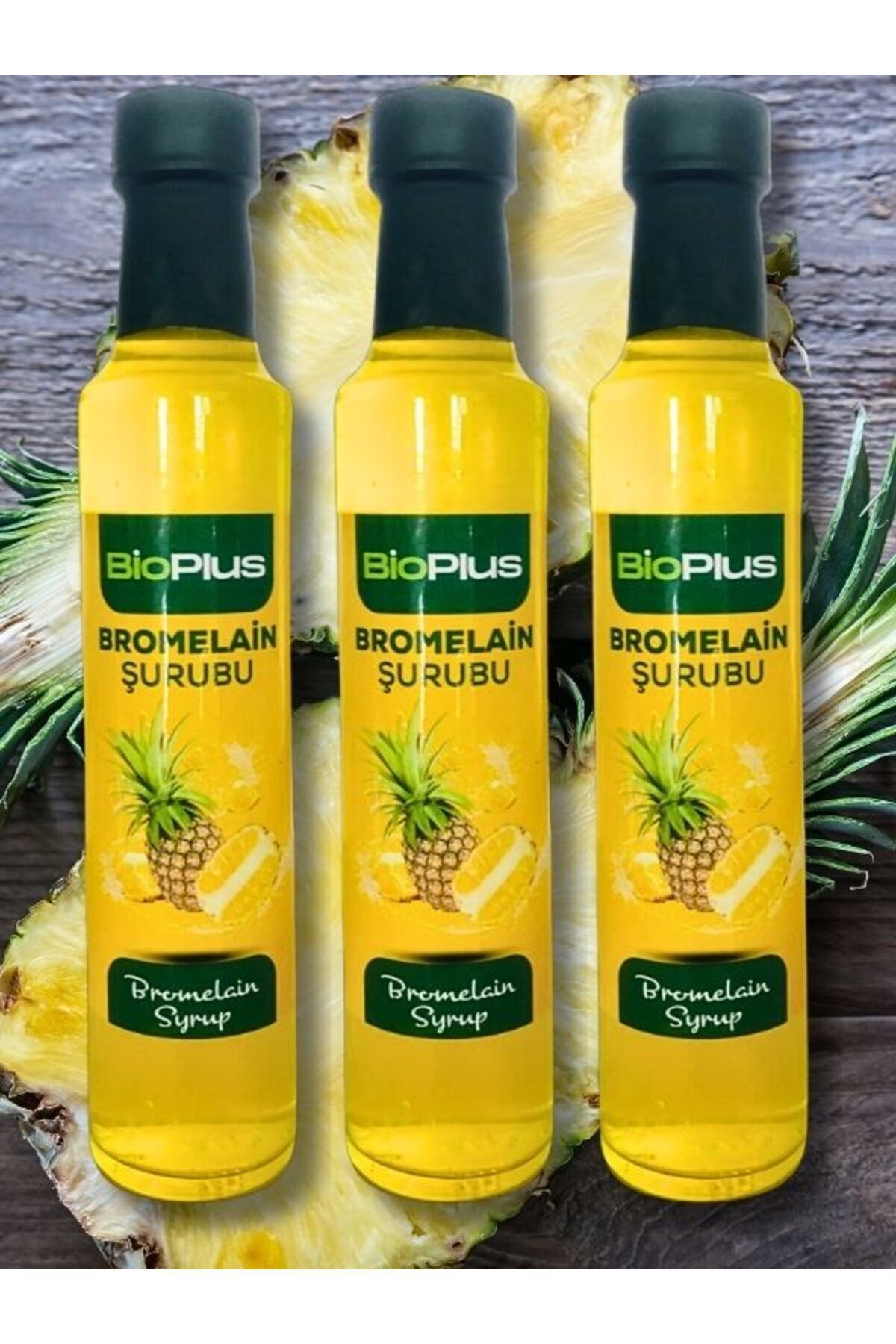 Bio Plus Bromelain Şurup Ananas Içeren Detox Şurubu 3 Adet Fiyatı