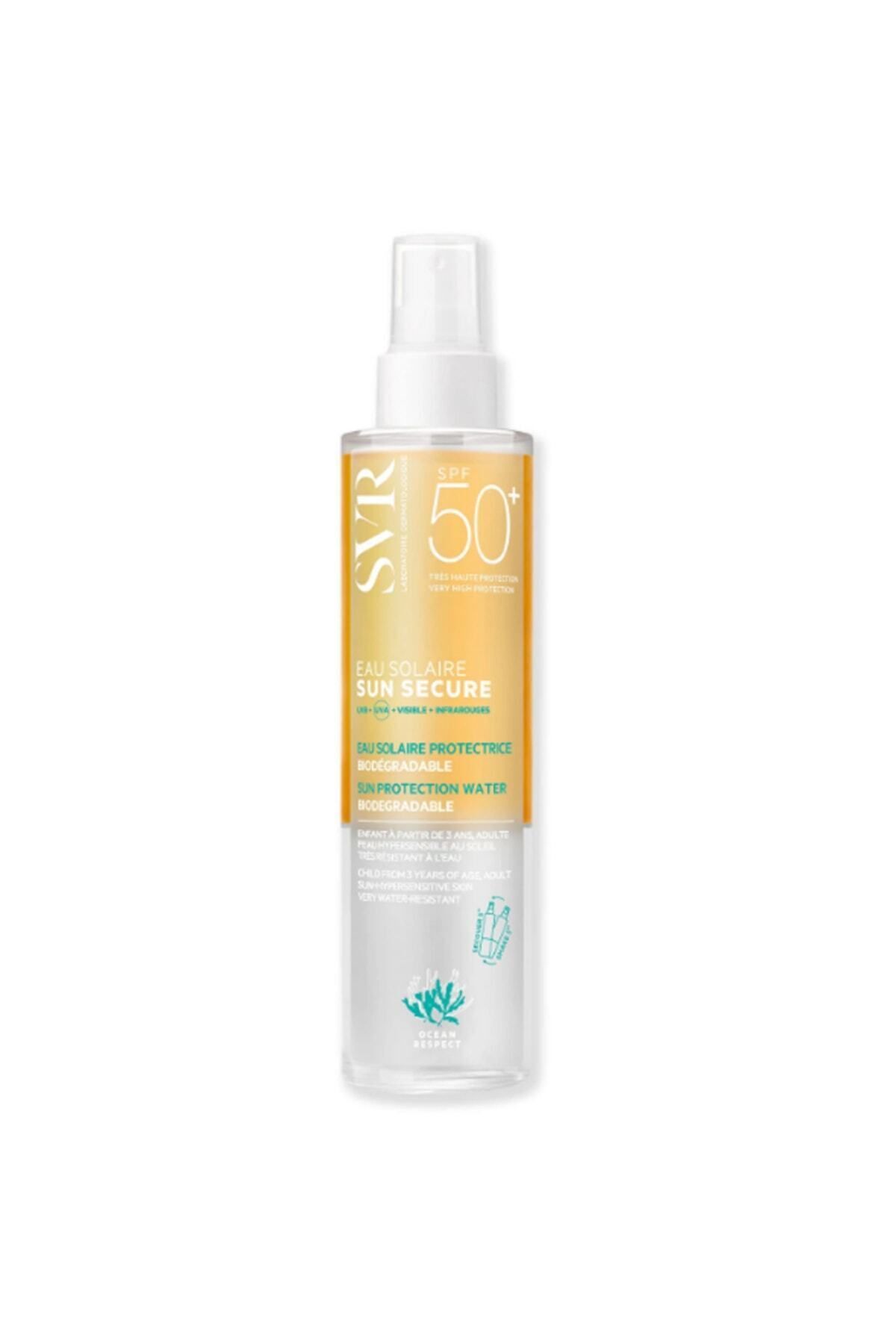 SVR Eau Solaire Sun Secure Spf50 200 мл 3662361001293