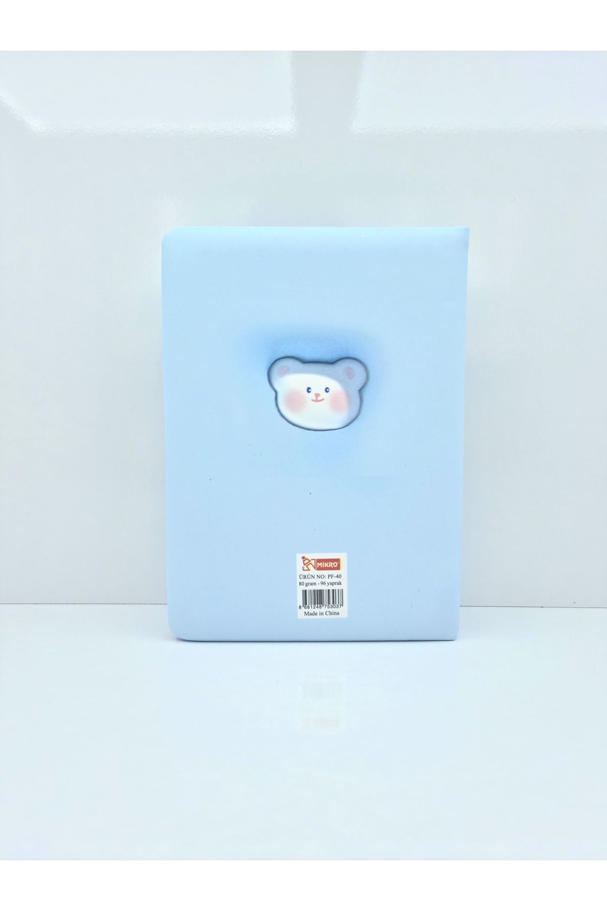 Mikro-3D Embossed Puffy Fluffy - Notepad 12*18 96yp 2