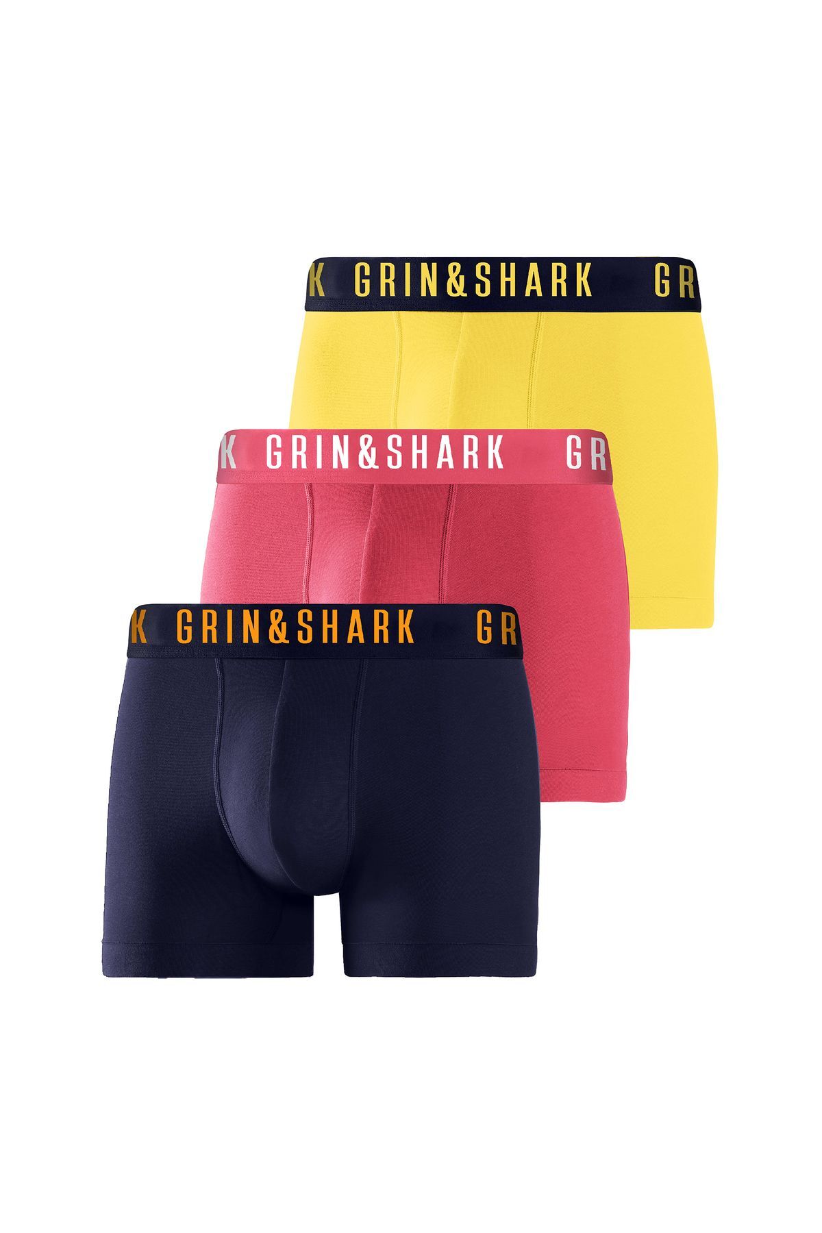 باکسر مردانه رنگارنگ GRINSHARK | 1002 اورجینال - تصویر 2