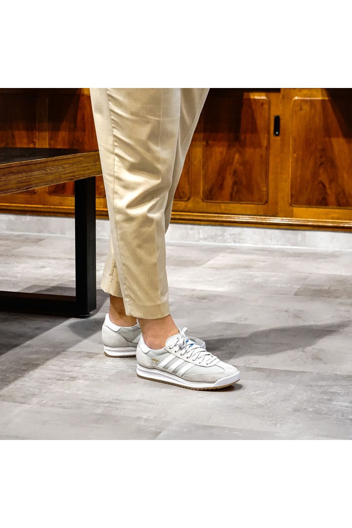 آدیداس کفش ورزشی راحتی SL 72 RS مدل Sneakers خاکستری