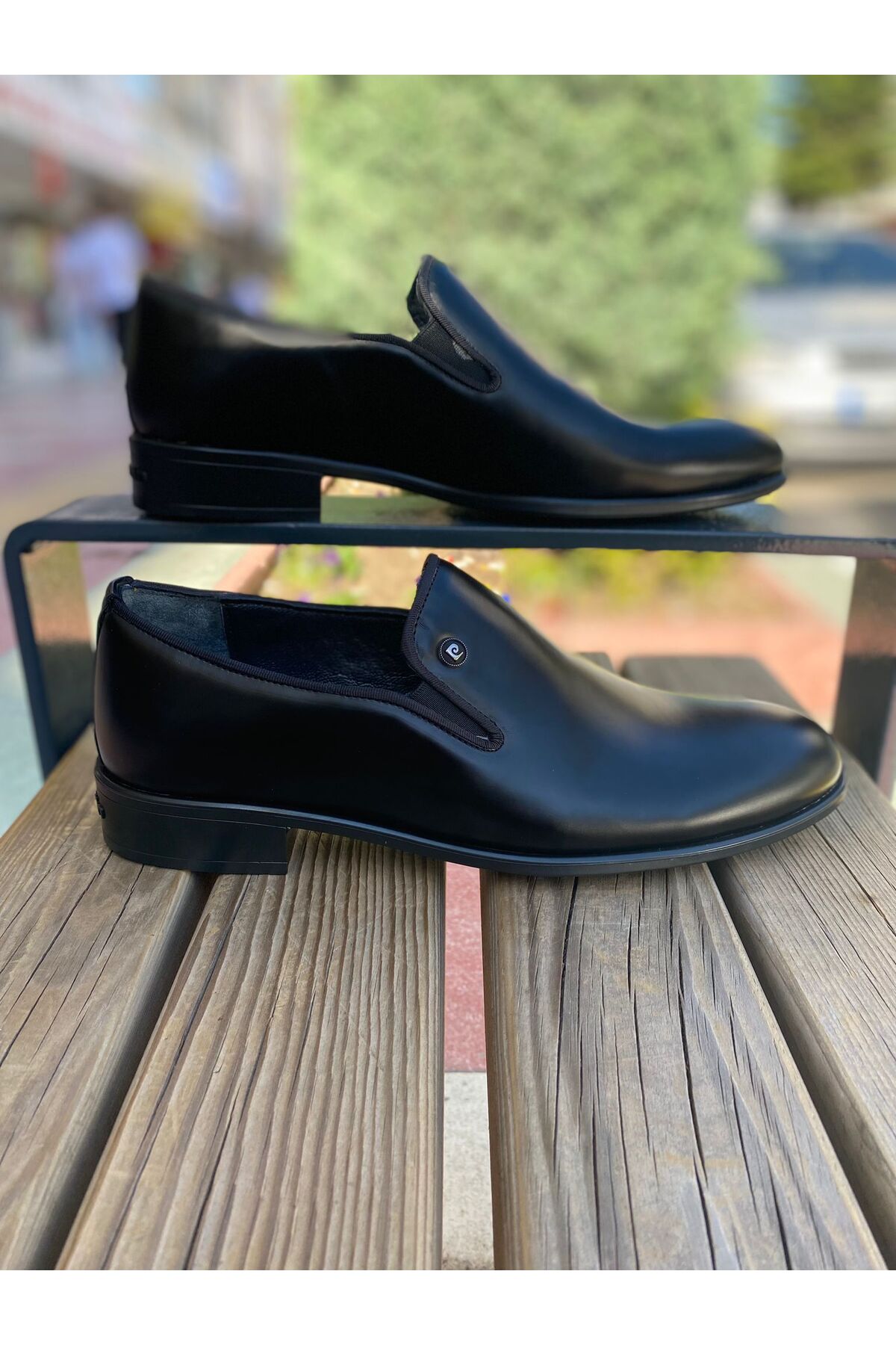 کفش کلاسیک مردانه مشکی پیرکاردینPierre Cardin | TYCTF7Q2SN170480783616905 اورجینال - تصویر 4