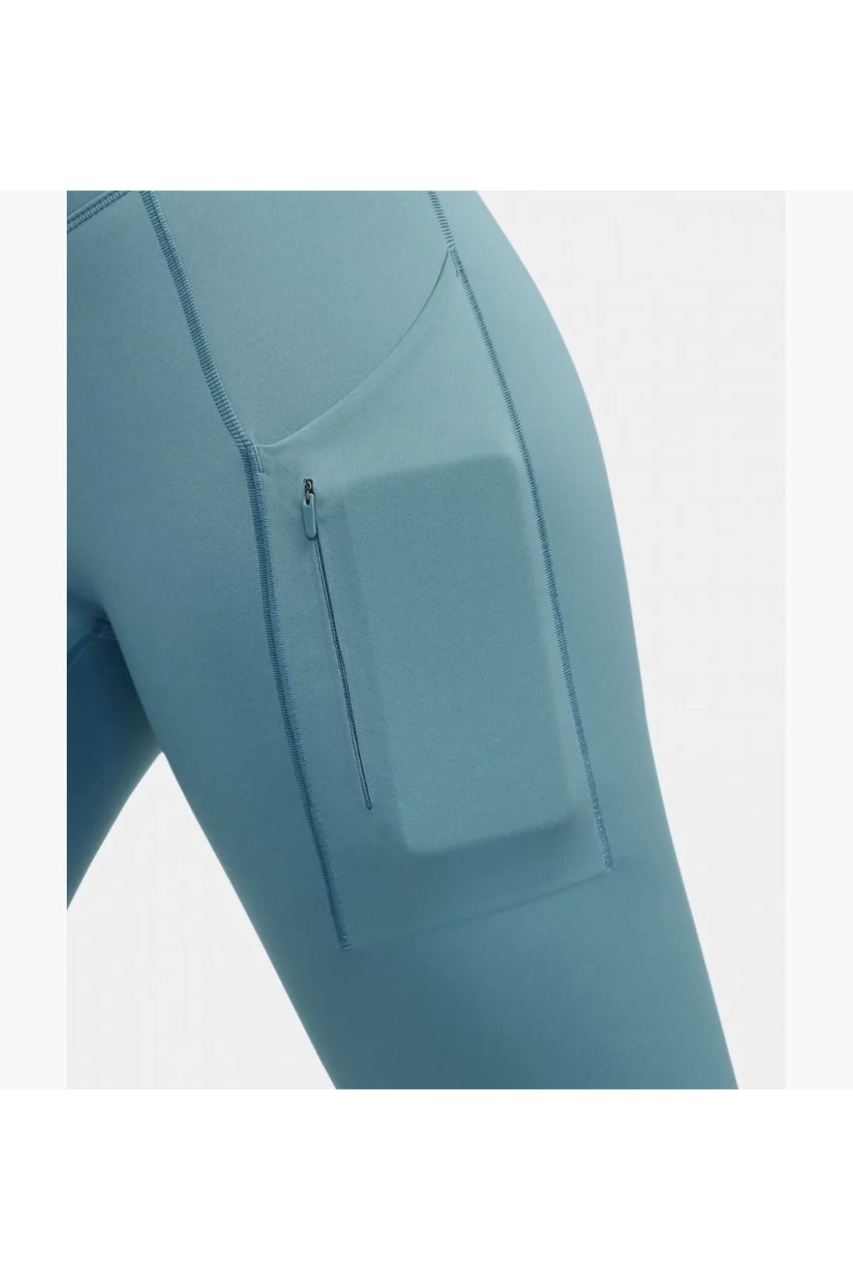 Nike-High Waisted Full Length Women's Leggings with Pockets - Stretchy Supported Style Sports 4