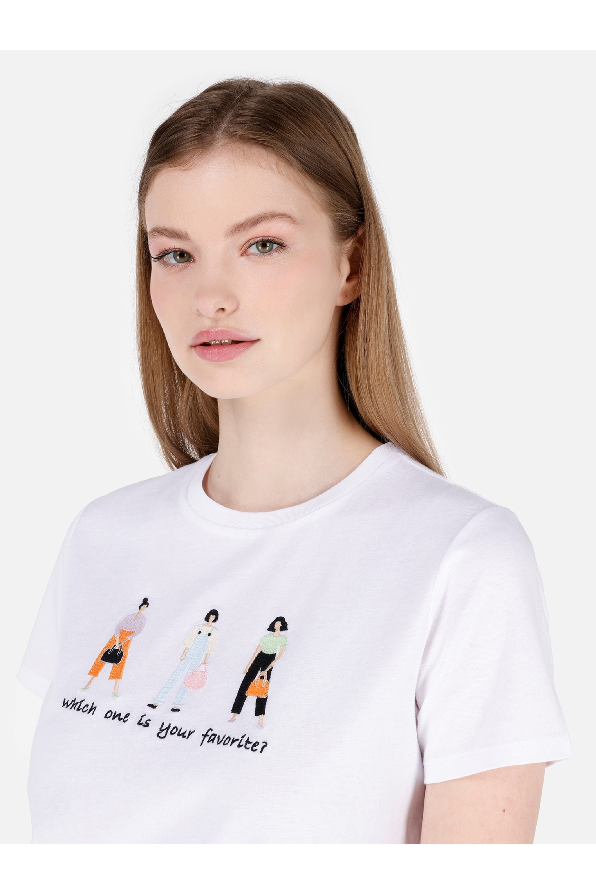 تی شرت زنانه کولینز | .CL1069109_Q1.V1_WHT Colin’s - Image 4