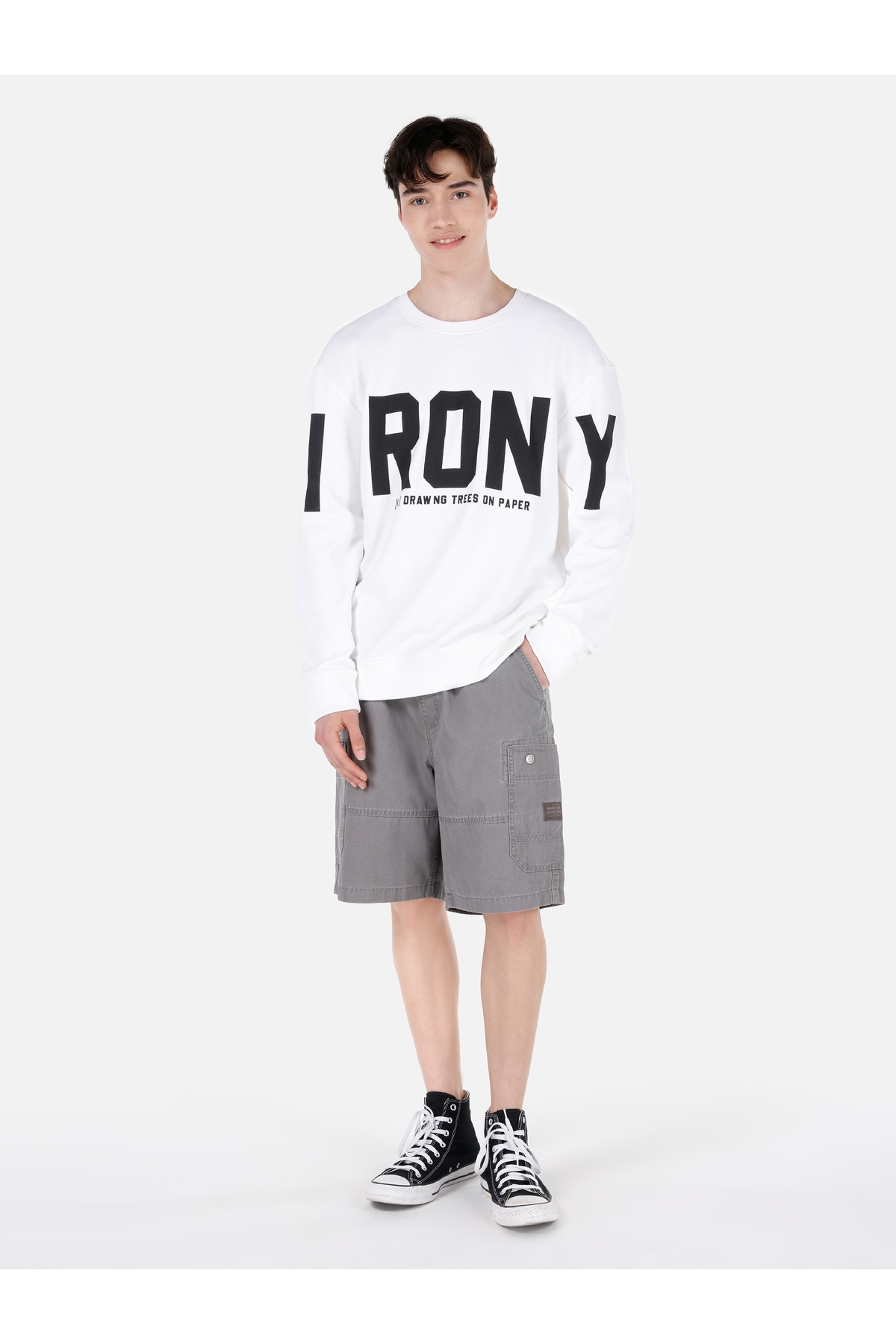 شلوارک مردانه کولینز | .CL1068186_Q1.V1_GRA Colin’s - Image 3