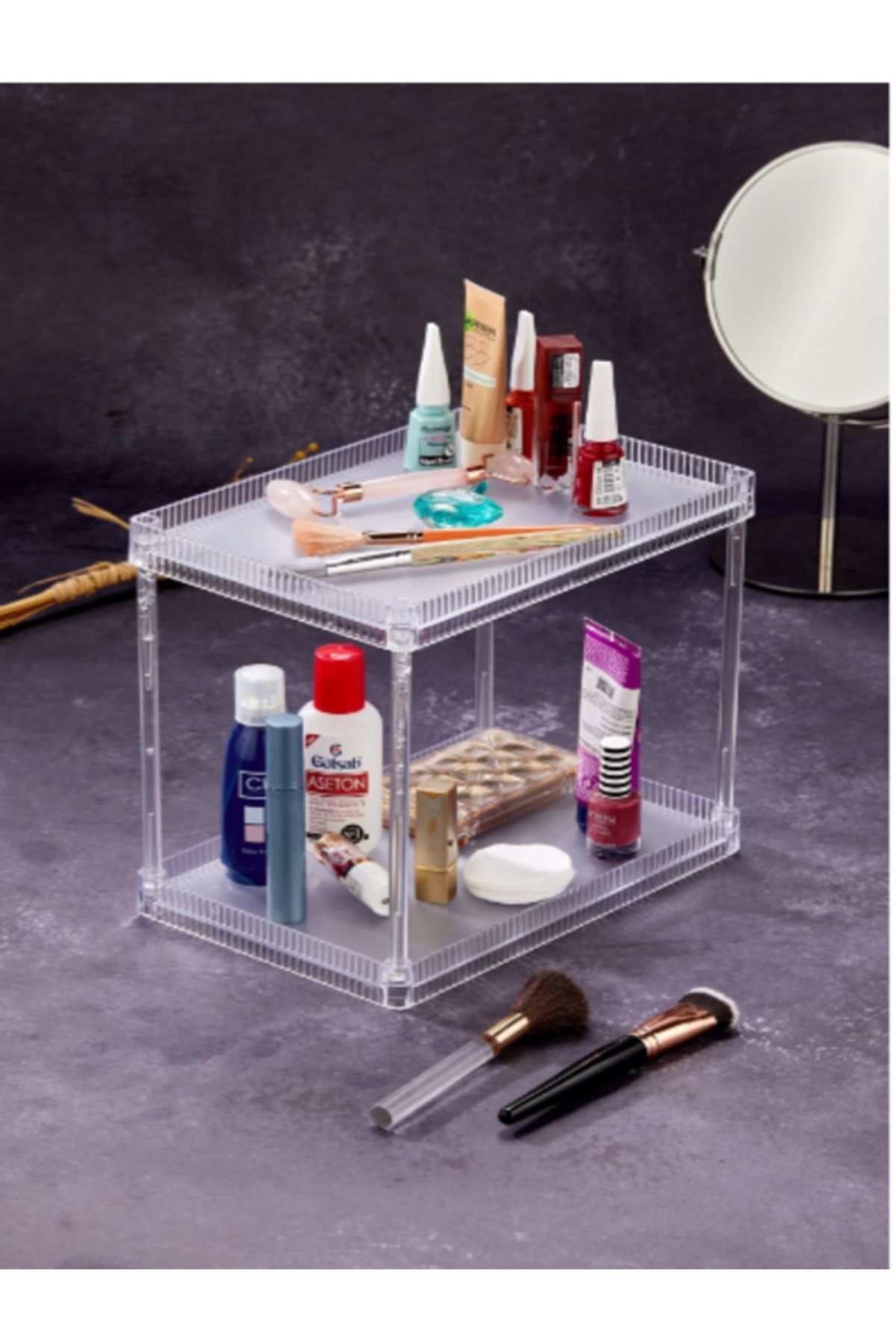 Meysa-ARES GROUP 2-LAYER CRYSTAL ORGANIZER Gathering Elegance and Practicality 1