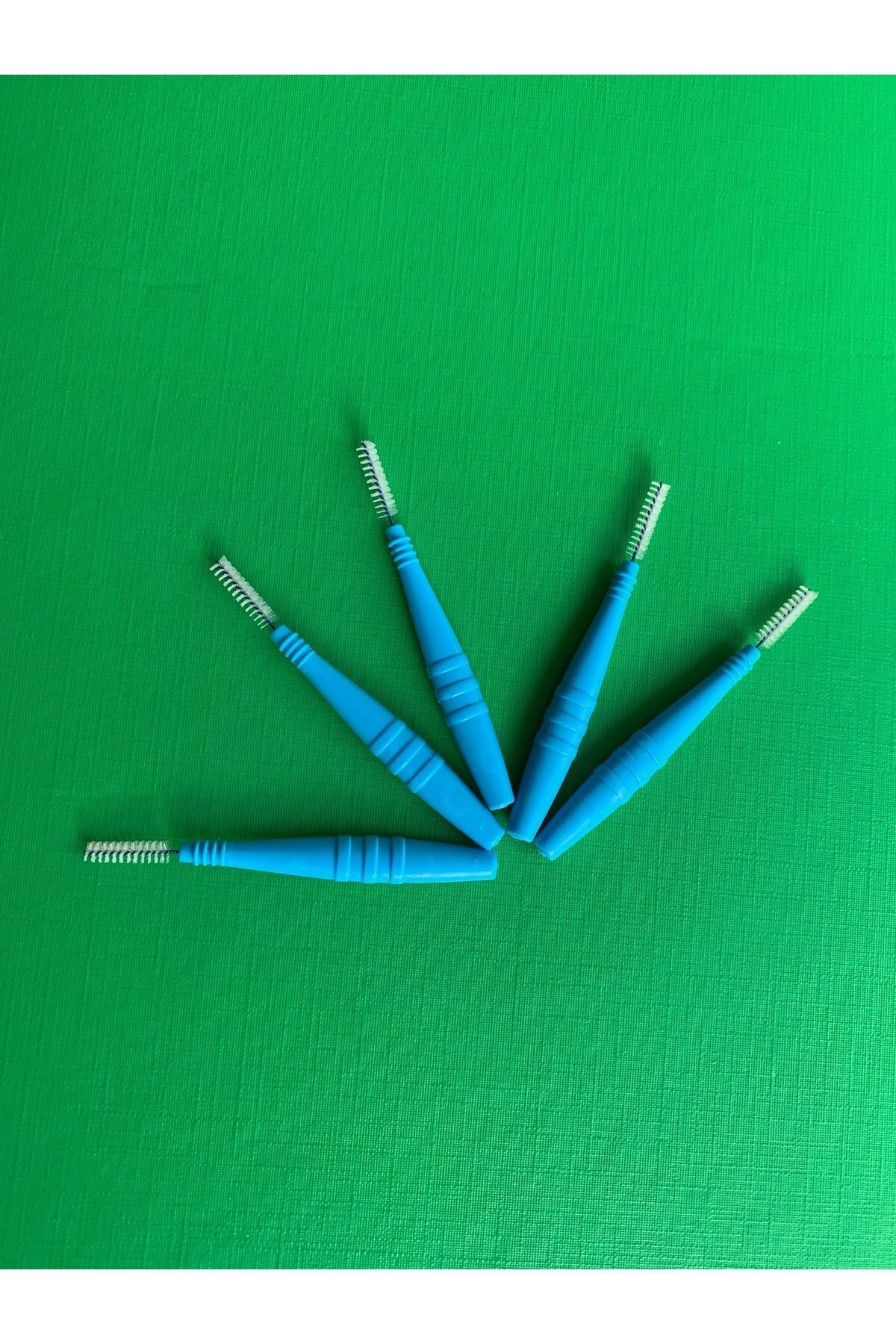 Lush Studio-Green Blue Eyelash Lifting and Eyebrow Lamination Brush - 5 Combing and Application Applicators 4