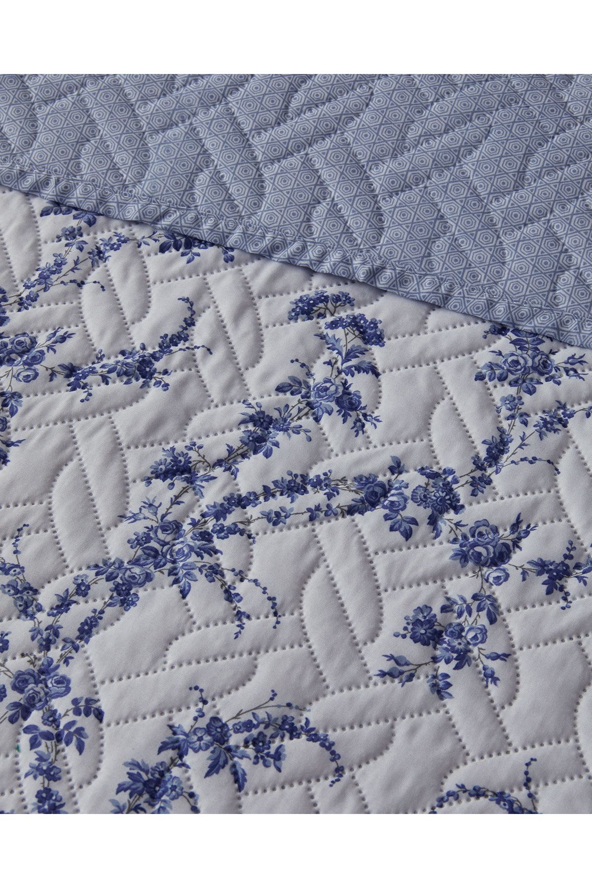 English Home-Blue Single Multi-Purpose Scroll Flowers Cover 3