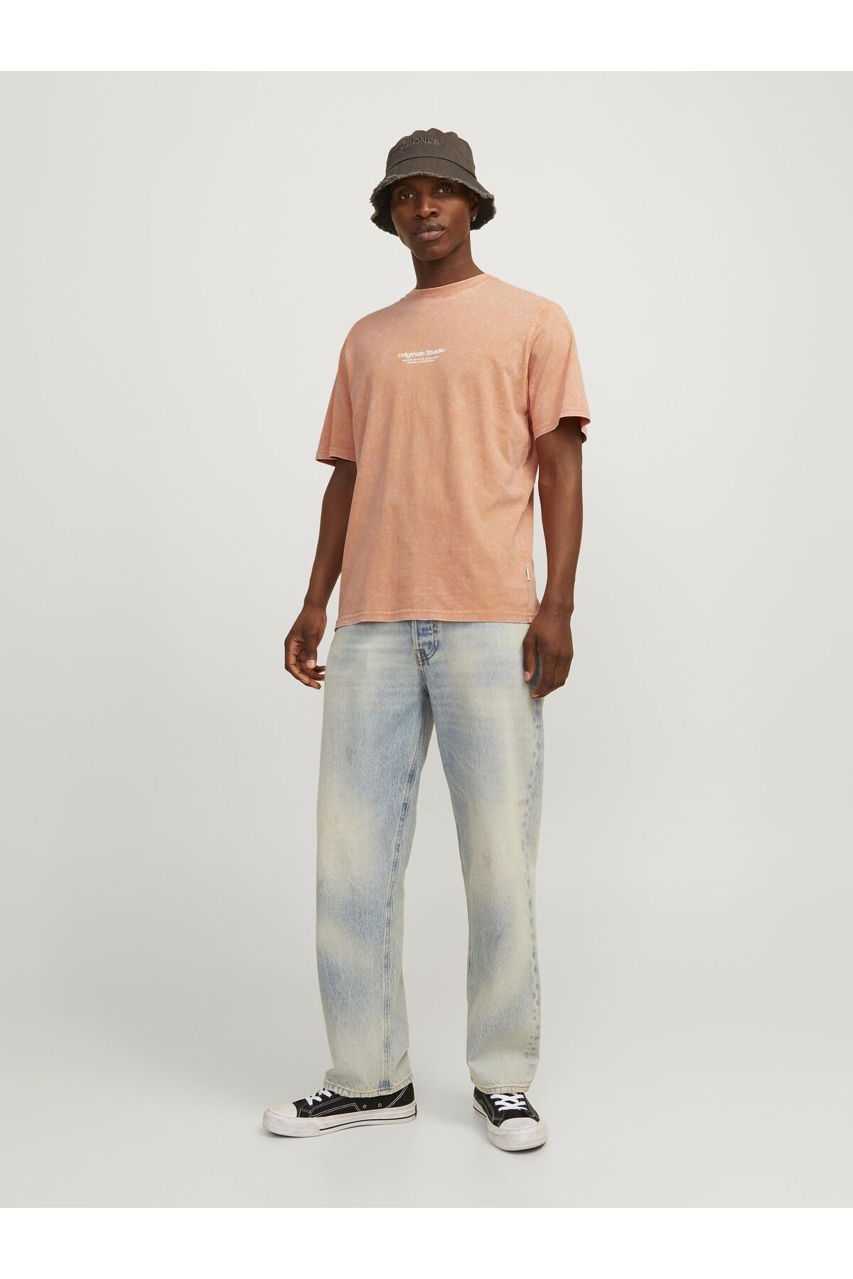تی شرت صورتی مردانه اورجینال Jack Jones Jack & Jones