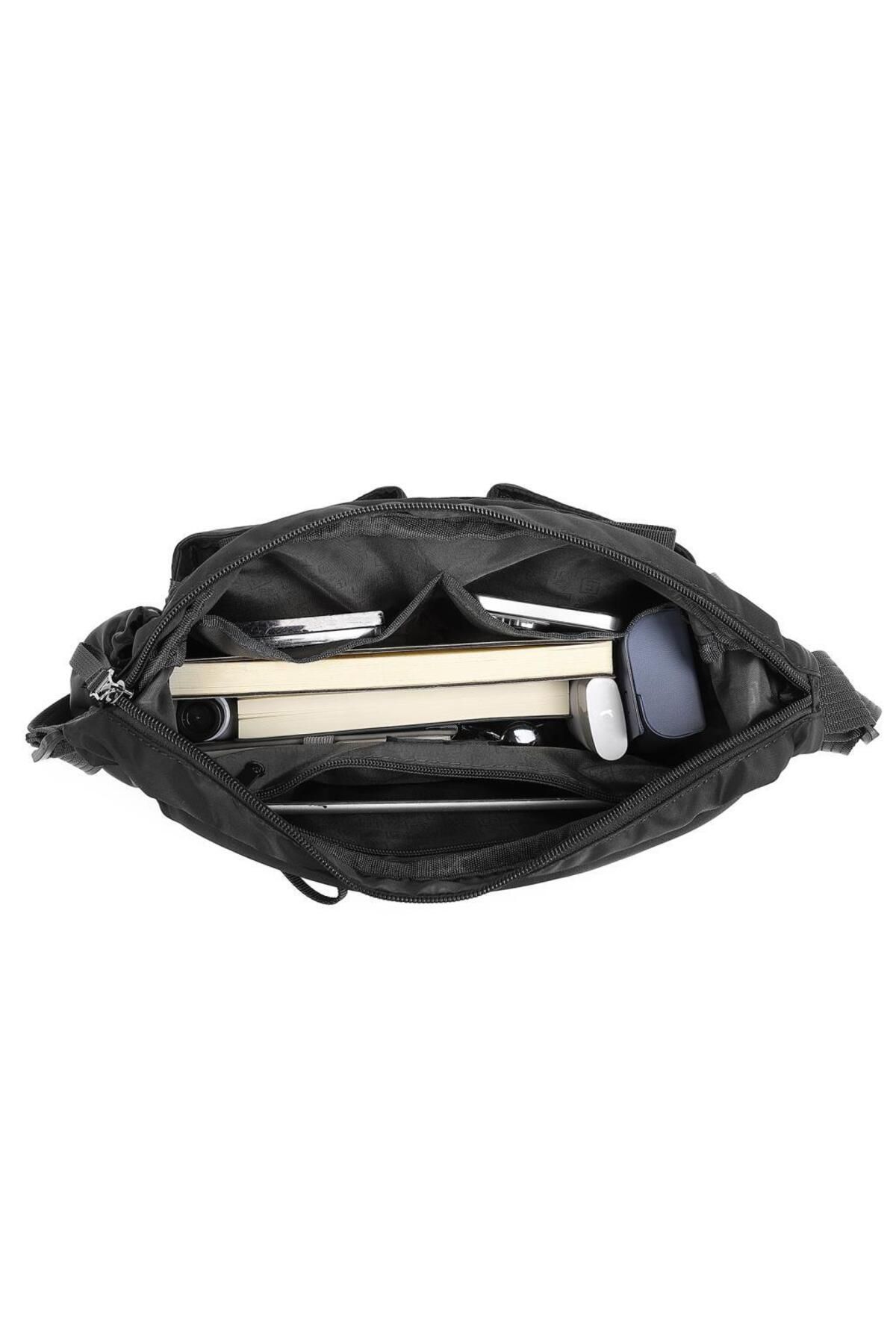 Smart Bags Yumuşak Kumaş Askılı Postacı Kadın Çantası - Vişne