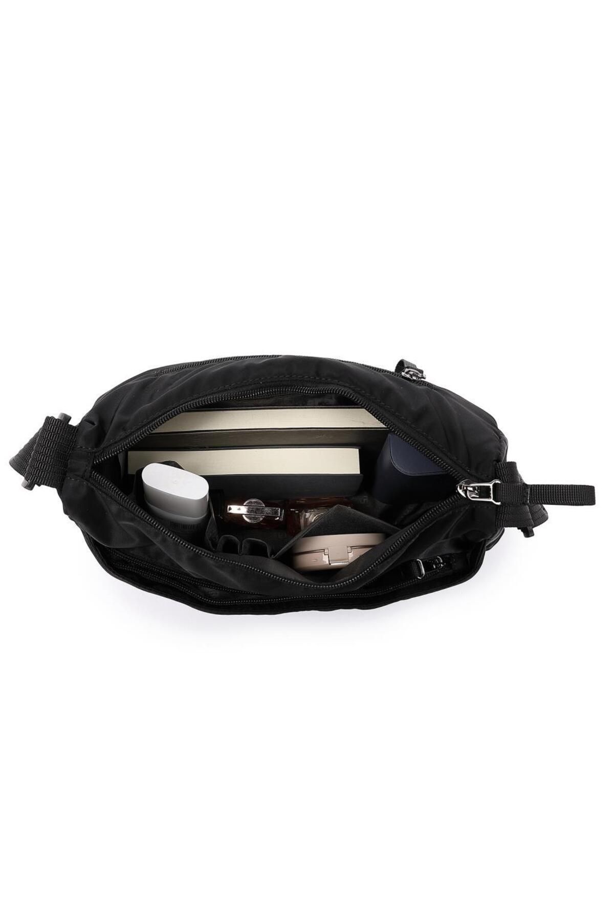 Smart Bags Yumuşak Kumaş Askılı Postacı Kadın Çantası - Vişne