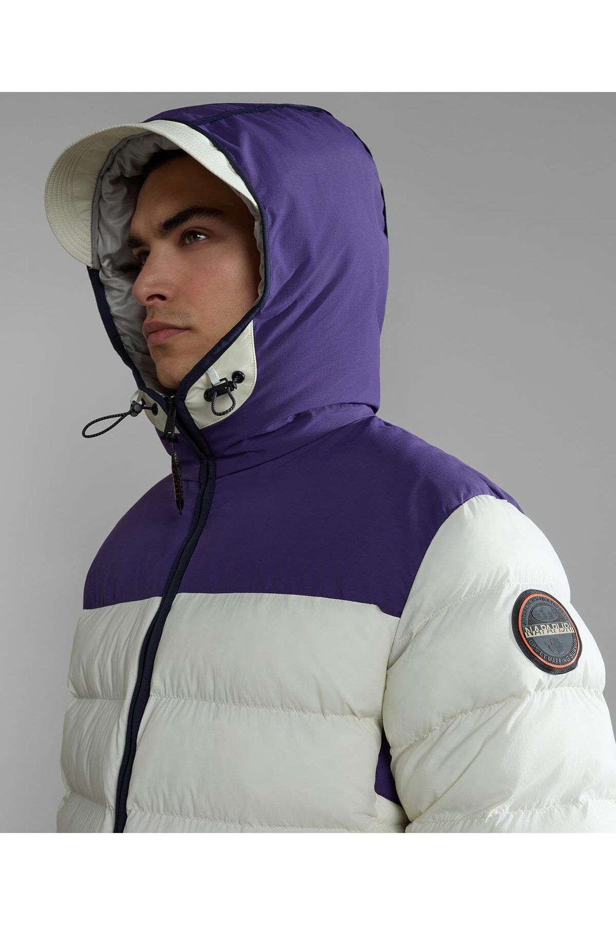 Napapijri Winter Jacket White Basic Trendyol