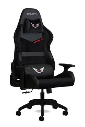 Calitte Profesyonel Kumaş Oyuncu Koltuğu | Typer-X Tp | Siyah