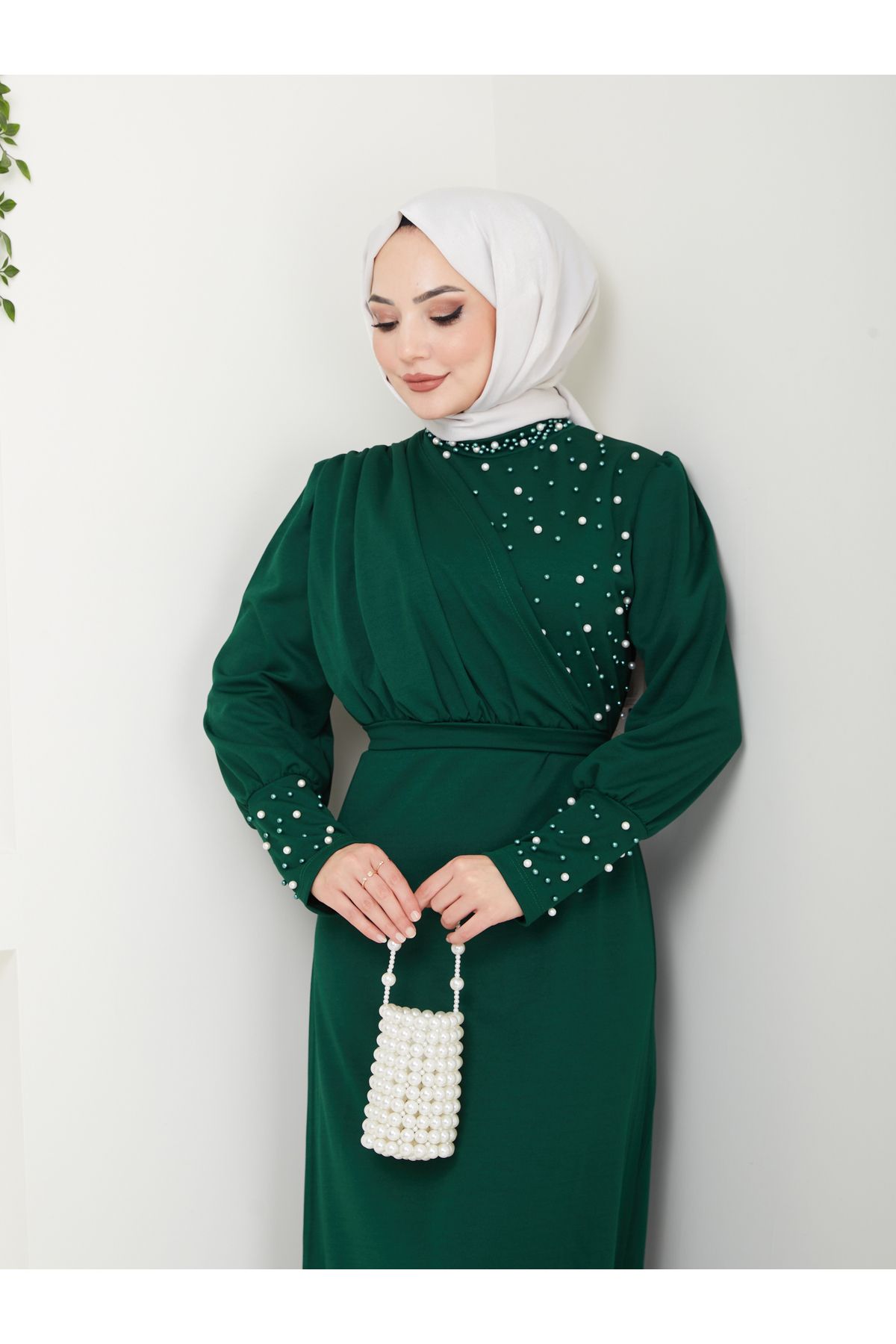 Kirazgym-Rochie cu perle pentru ocazii speciale 4