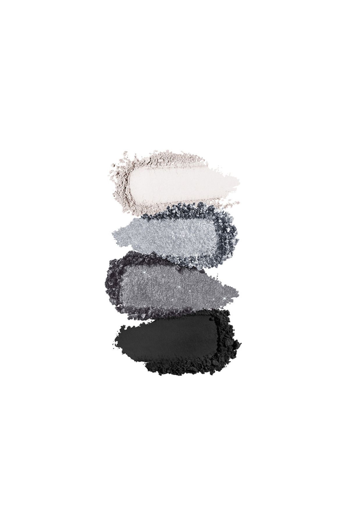 EYE SHADOW - BRIGHT QUARTET EYESHADOW PALETTE - 04 Smokye Eyes Profusion KIKO