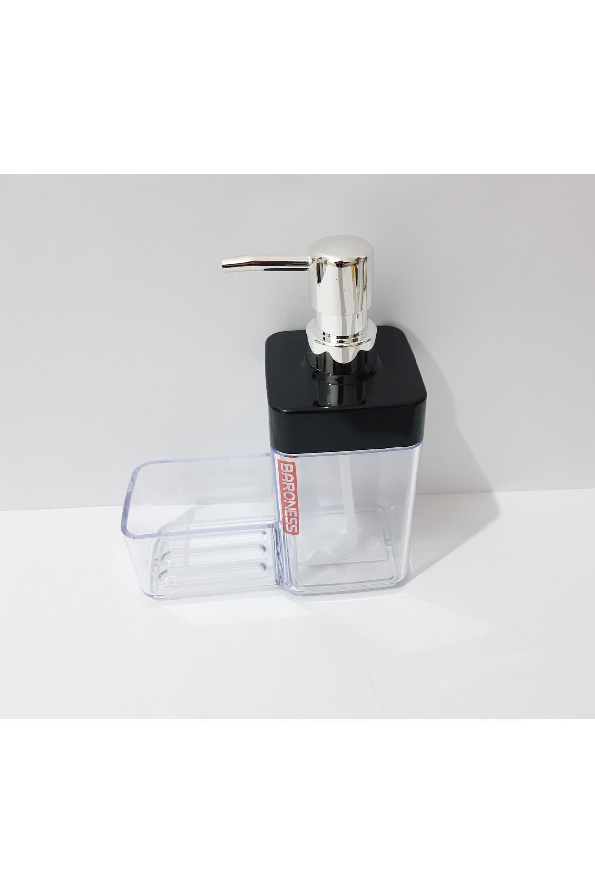 renkli çiçekler-Dozator de săpun lichid transparent cu bol de burete de 500 ml 4