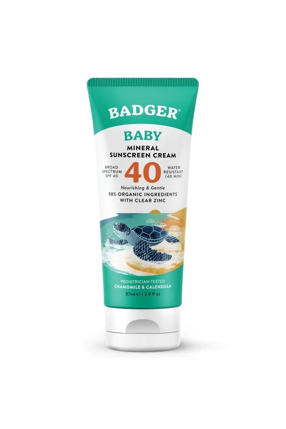 ست شامپو ضد آفتاب کودک Badger Baby Spf40 و ارگانیک Sirenol