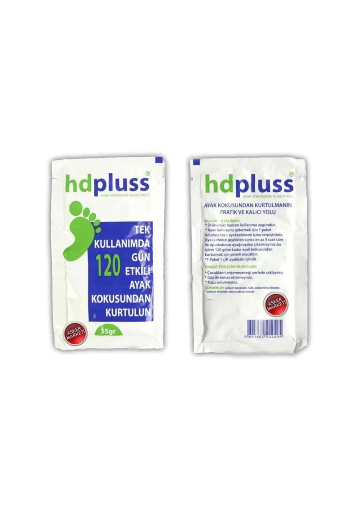 Hd Pluss Bot Koku Önleyici - 50 Adet — SAM00189-HDPLUSS50 — تصویر 2 از 3