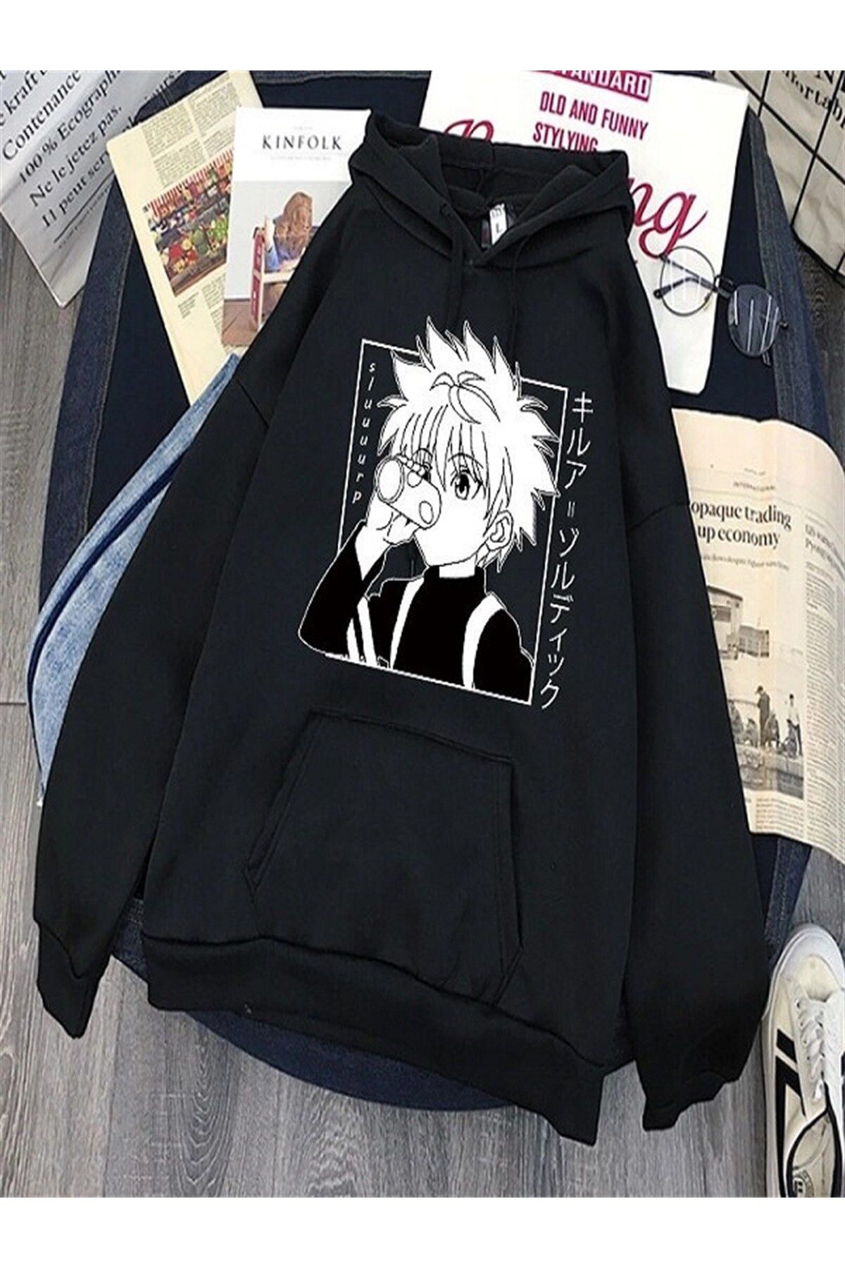 Touz Moda-Anime Kawaii Hunter X Hunter Oversize (Unisex) Hooded Hoodies 2