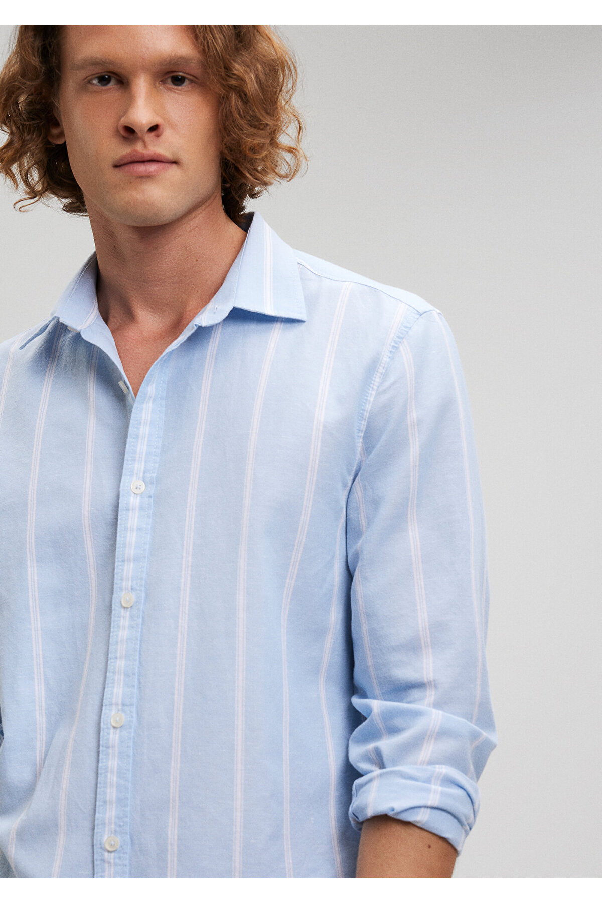 پیراهن مردانه ماوی | 210843 Mavi - Image 3