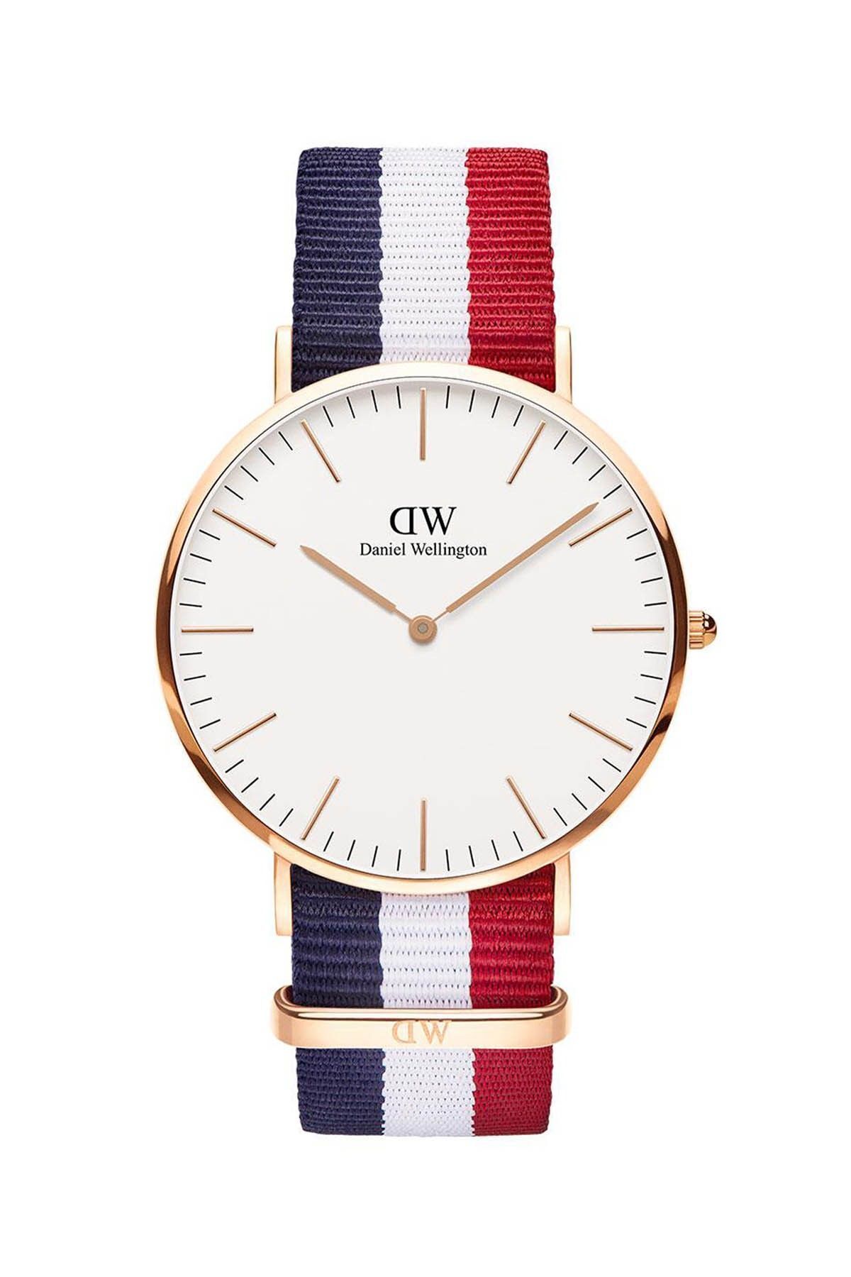 Daniel Wellington Men Classic Cambridge Rose Gold Watch 40 mm DW00100003 Erkek Aksesuar