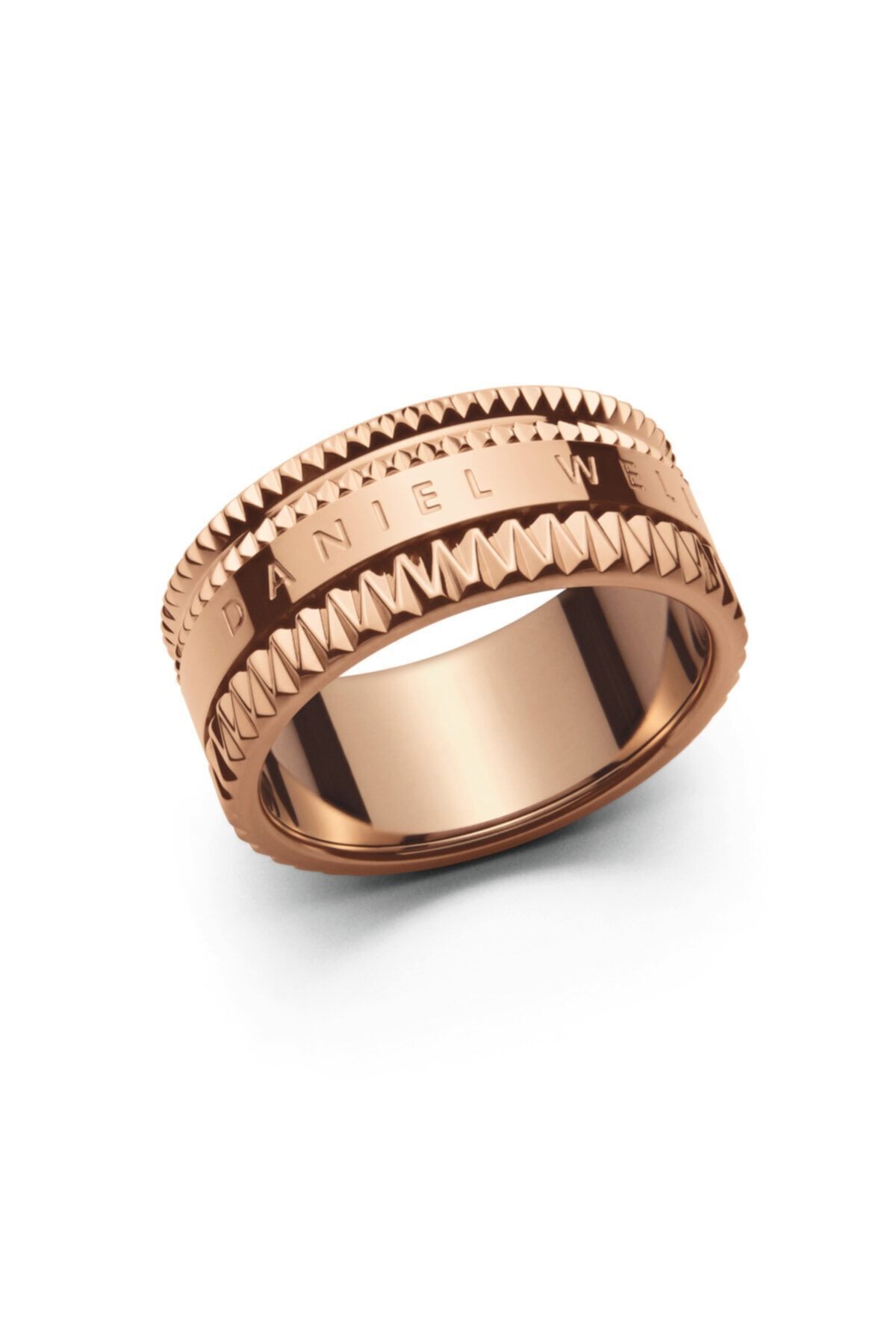 Daniel Wellington Elevation Ring Rose Gold 52 OLCU NO 12 Kad n Aksesuar