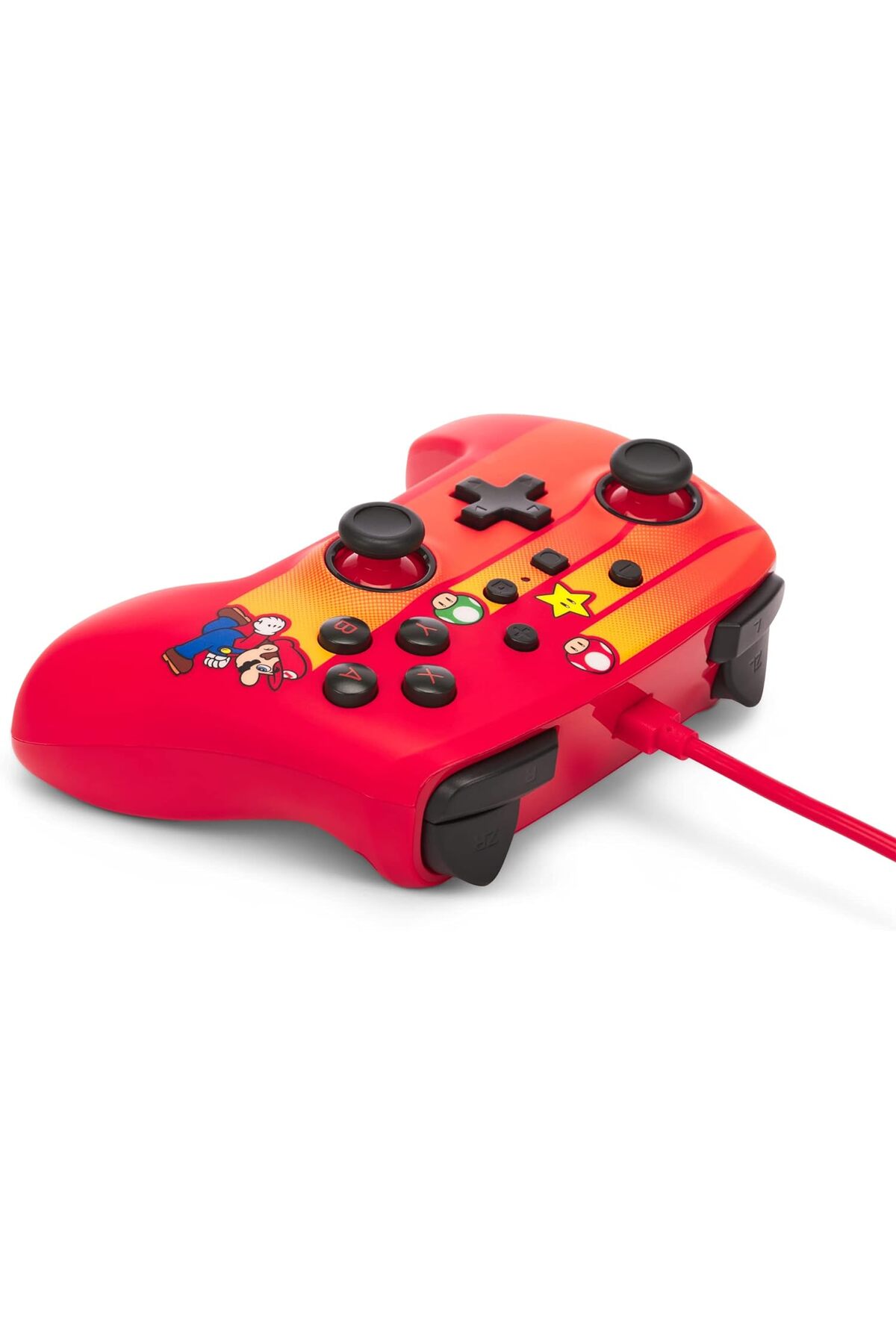 Nintendo Switch Gelişmiş Kablolu Kumanda - Speedster Mario, Kırmızı 5