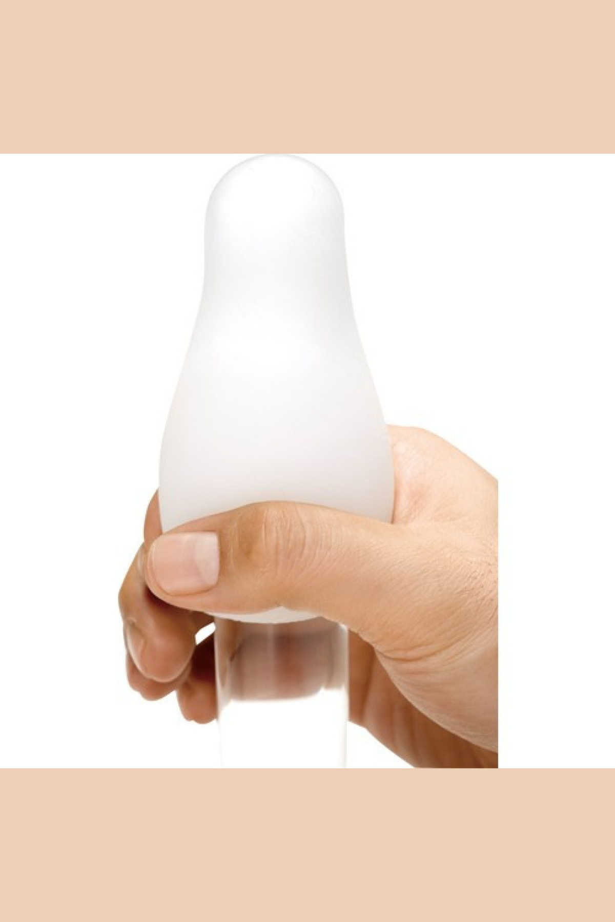 Egg Hard Boiled Misty Japon Erkek Mastürbatör - Esnek Kavranabilir Yumurta 5