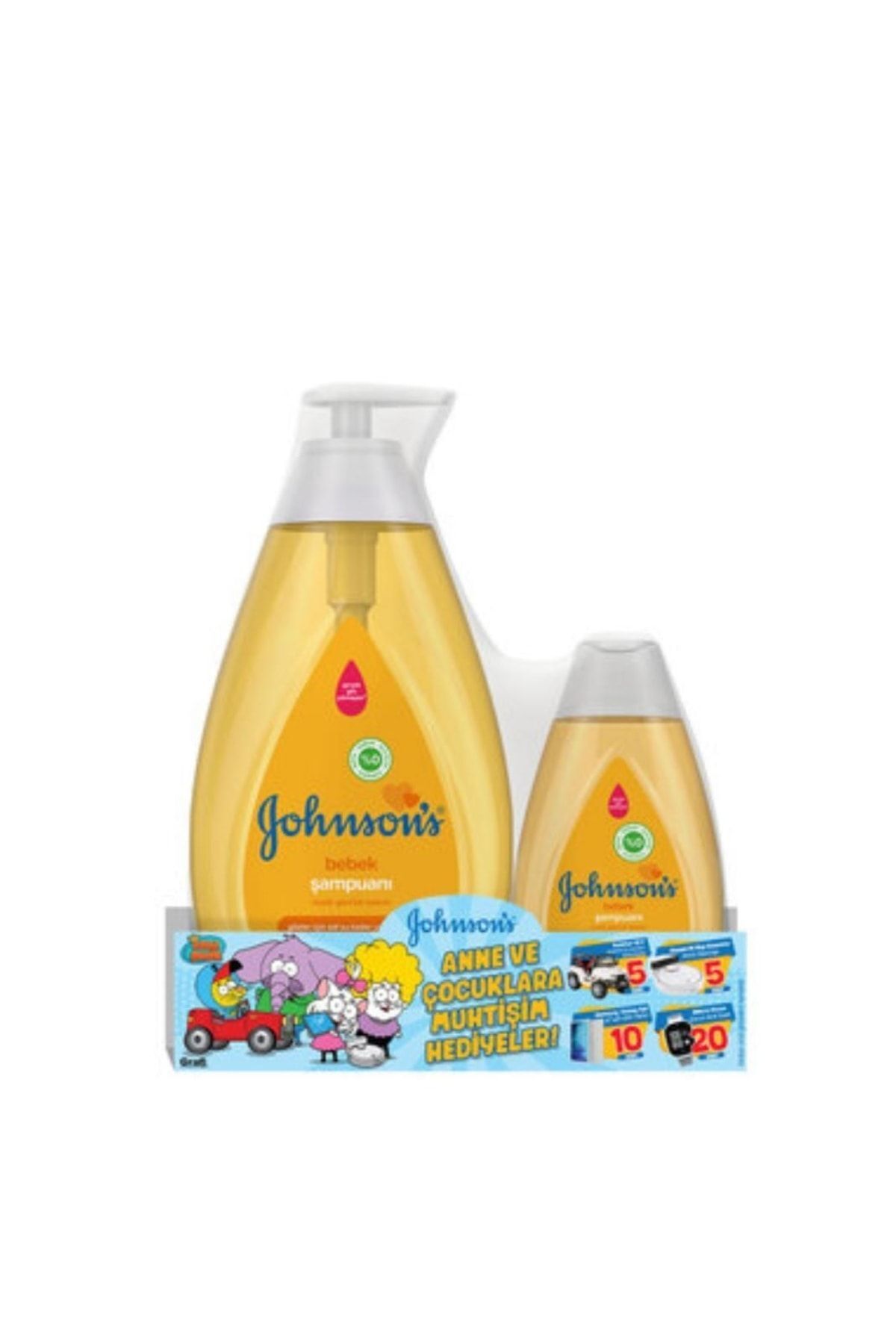 شامپو کودک و نوزاد   Johnson's Baby | 2 Lİ PAKET اورجینال - تصویر 2