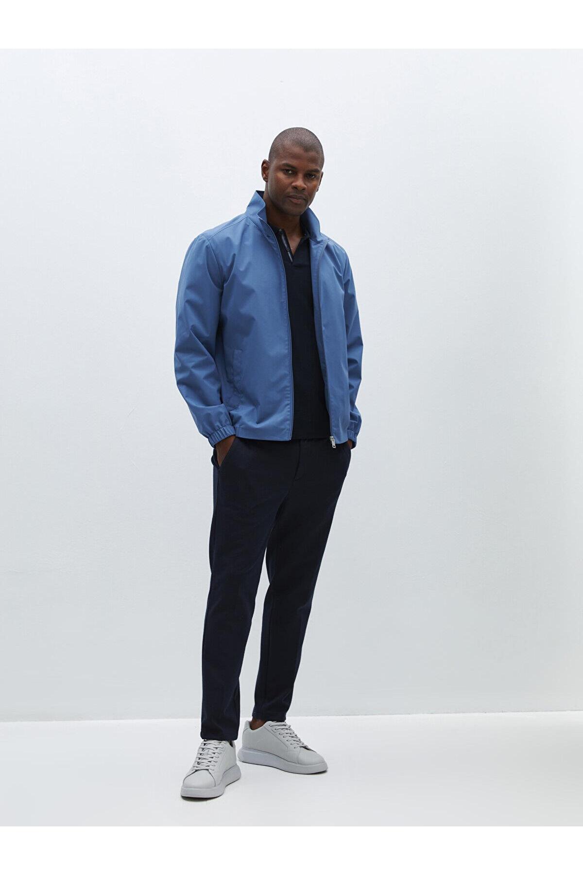 کاپشن مردانه آبی LC Waikiki | S44089Z8 اورجینال - تصویر 3