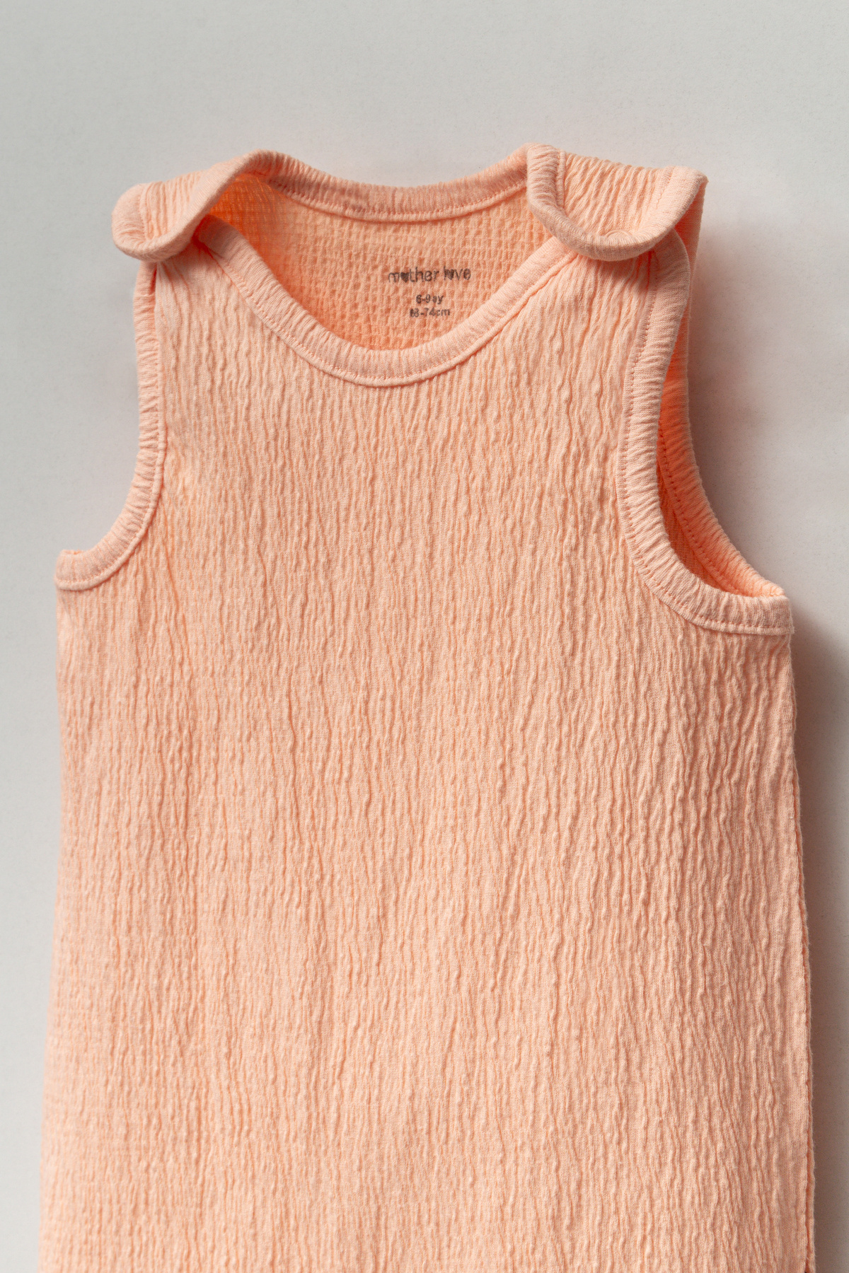 Mother Love Drape Kumaş Kız Bebek Şort Tulum fotoğrafı 3 (önizleme)