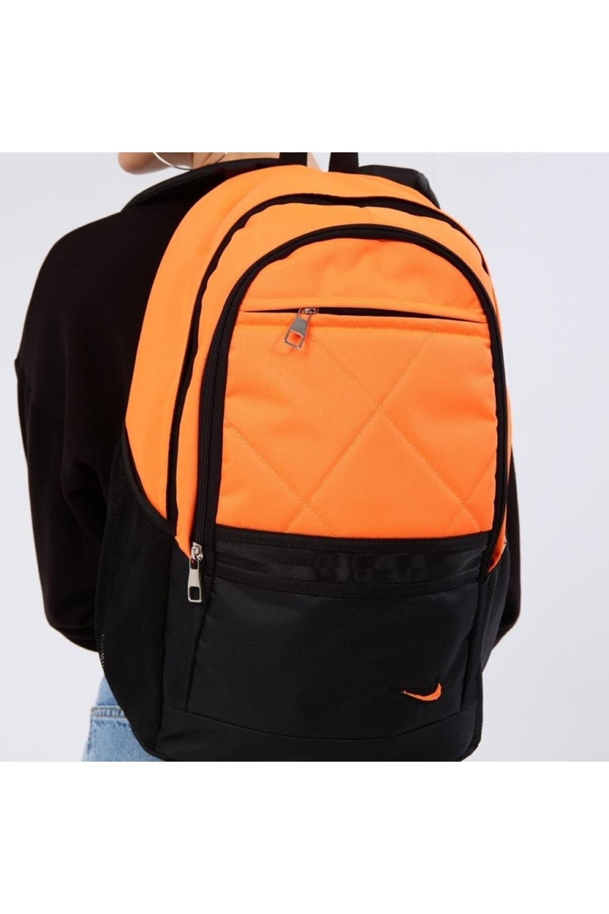 کوله پشتی زنانه نارنجی Epod | CNT000 اورجینال - تصویر 2