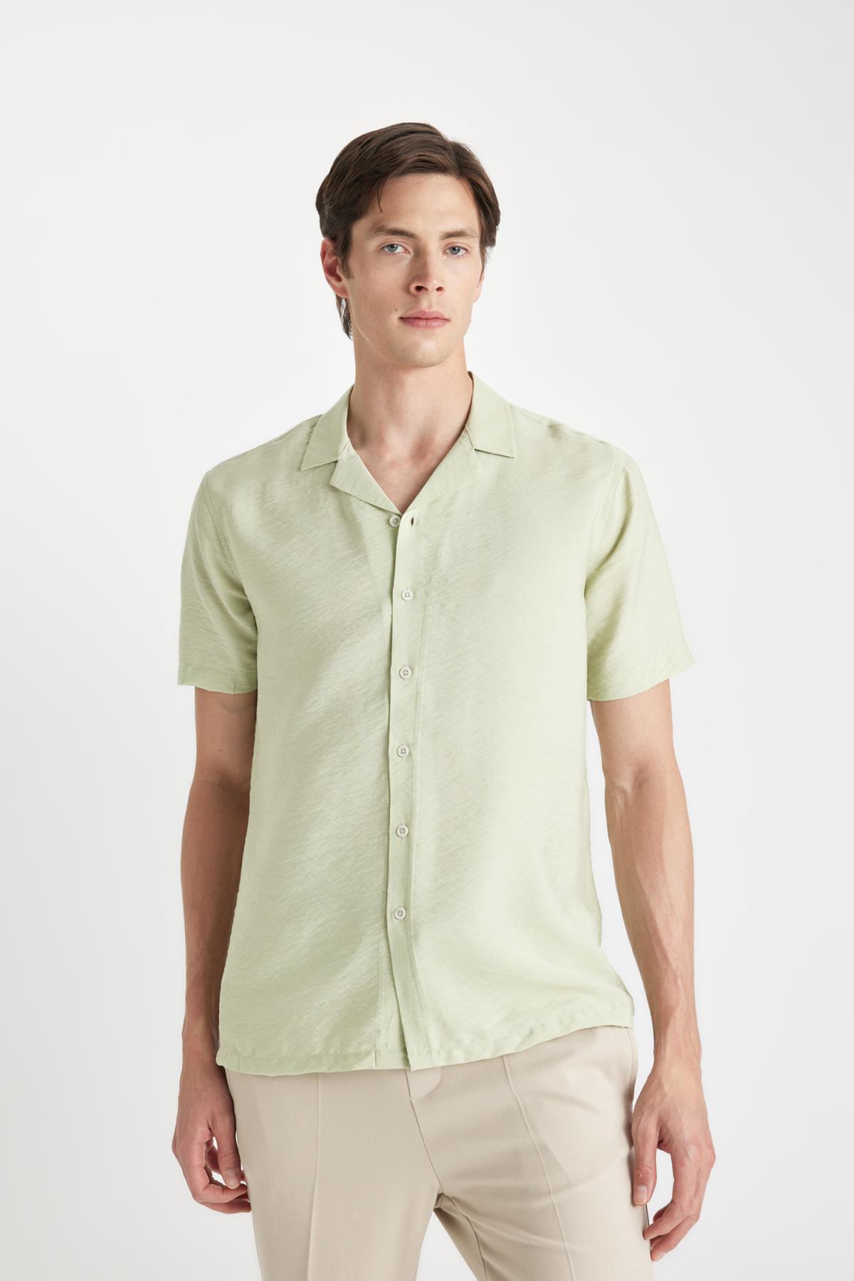 پیراهن مردانه دفاکتو | V8406AZ24SM Defacto - Image 3