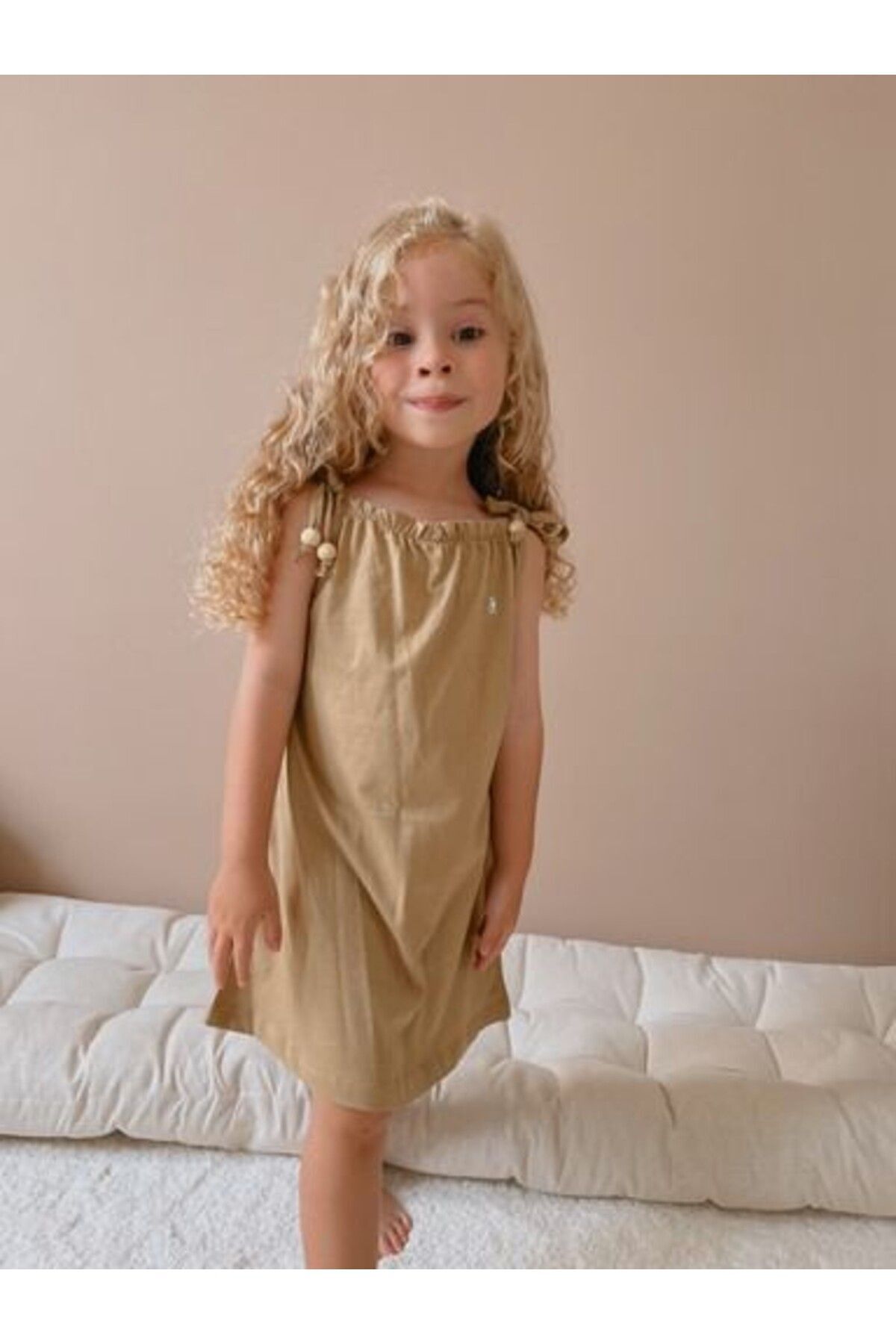 Milk & Muffin Rochie Organică Pentru Fete Cu Bretele Femeie - 8–9 years